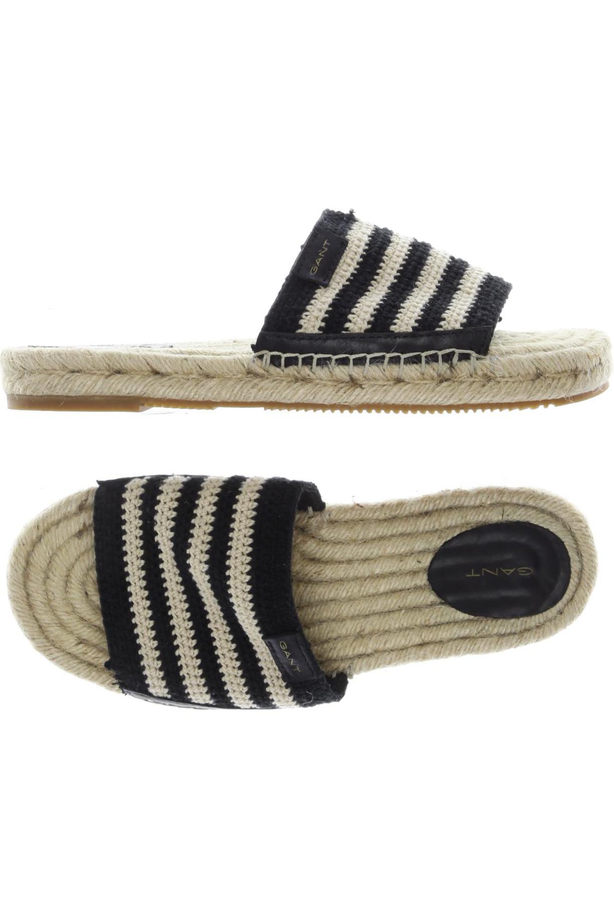 

Gant Damen Sandale, schwarz, Gr. 38