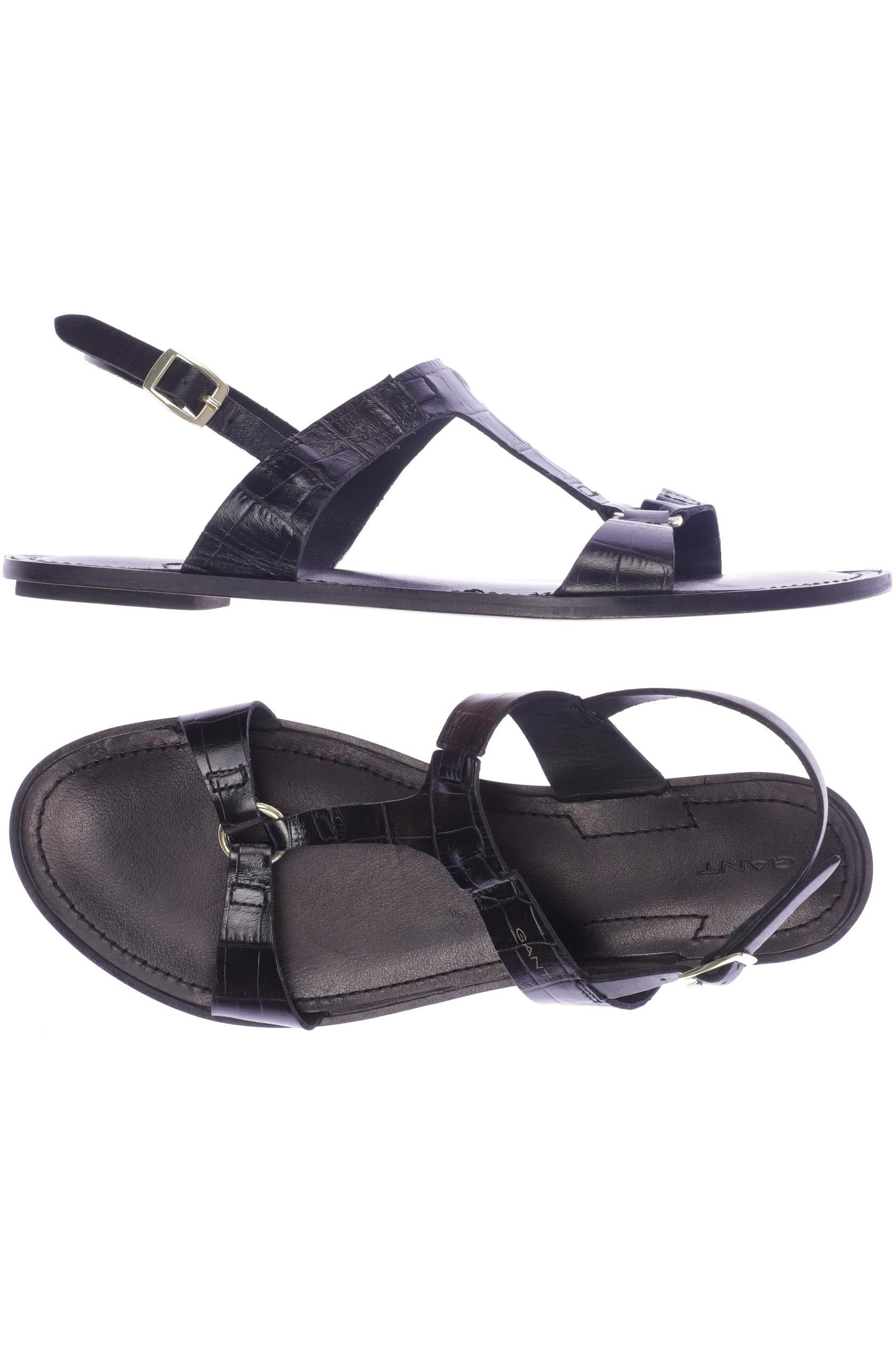 

Gant Damen Sandale, schwarz, Gr. 39