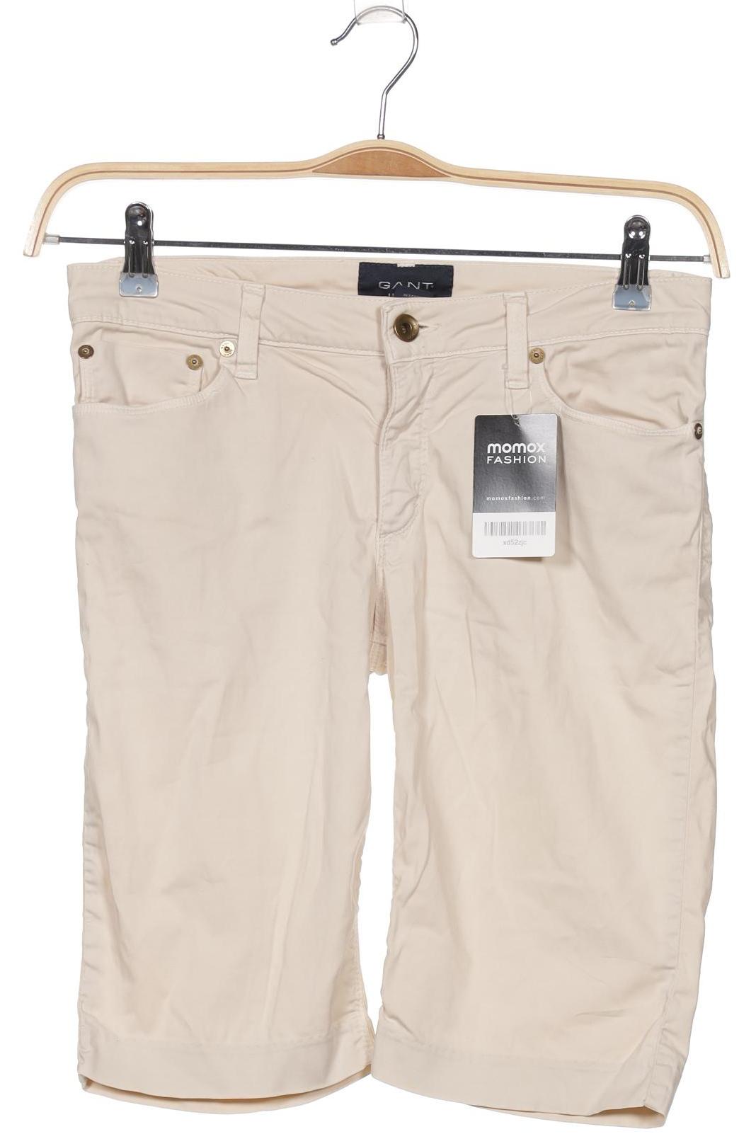 

Gant Damen Shorts, cremeweiß, Gr. 26