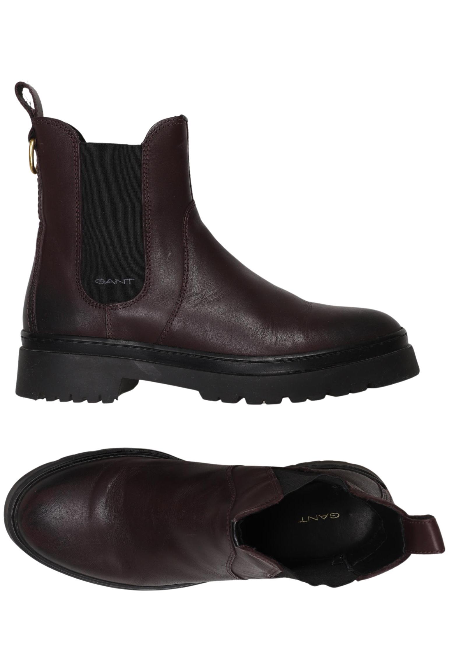 

Gant Damen Stiefelette, bordeaux, Gr. 38