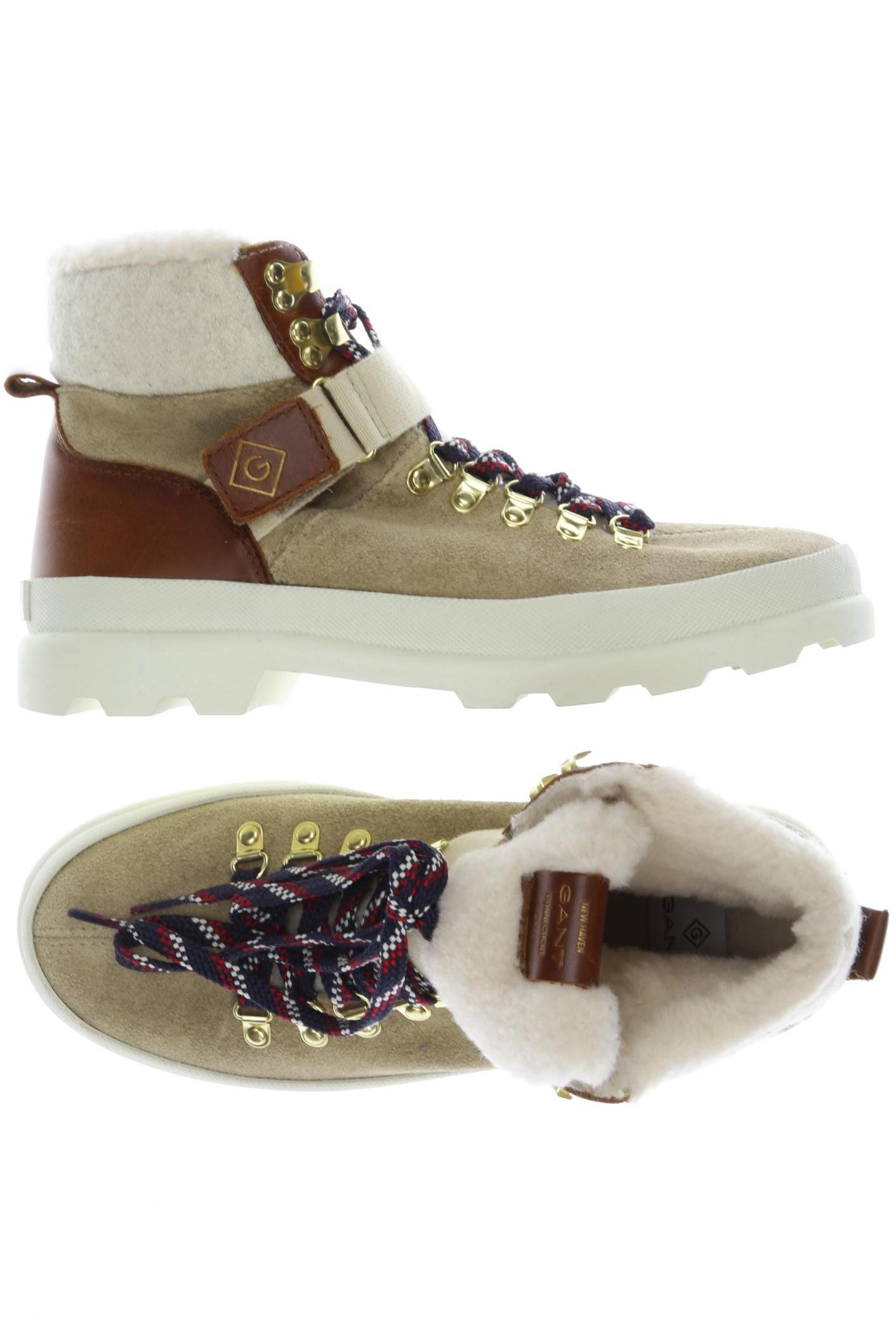 

Gant Damen Stiefelette, beige, Gr. 38