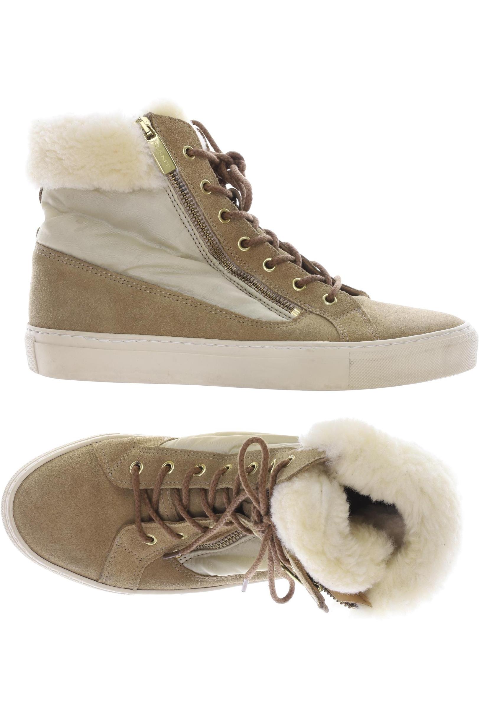 

Gant Damen Stiefelette, beige, Gr. 40