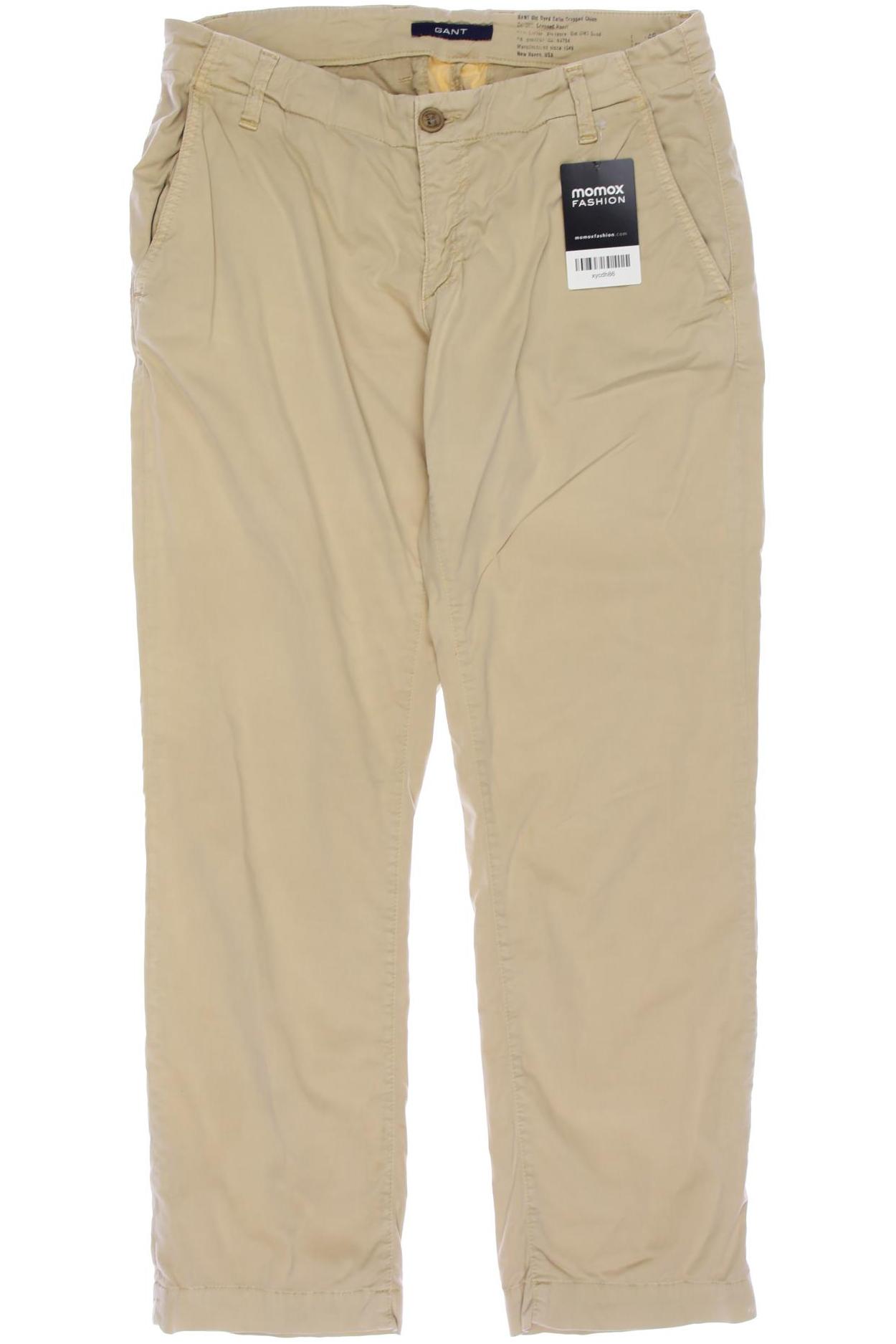 

Gant Damen Stoffhose, beige, Gr. 36