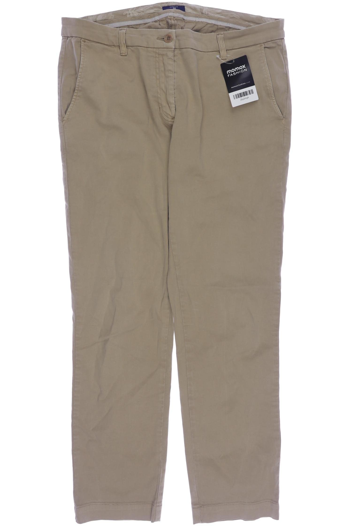 

Gant Damen Stoffhose, beige, Gr. 42