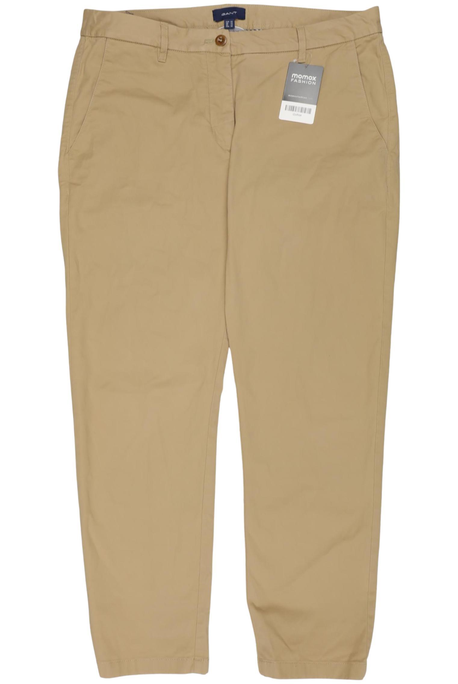 

Gant Damen Stoffhose, beige, Gr. 42
