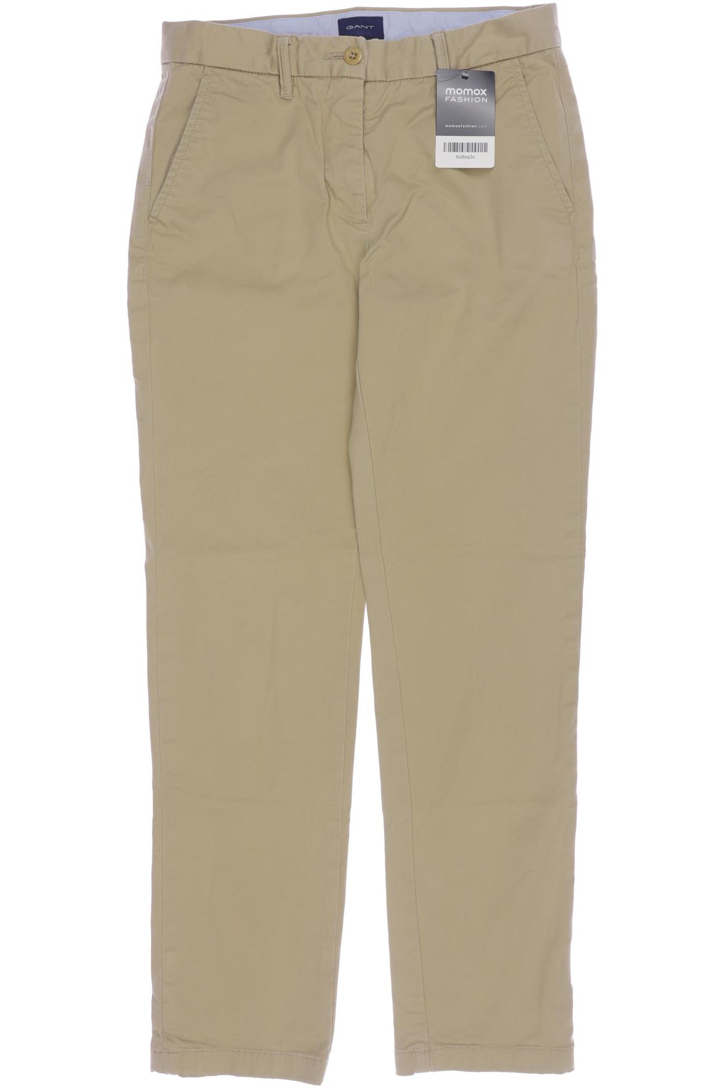 

Gant Damen Stoffhose, beige, Gr. 34