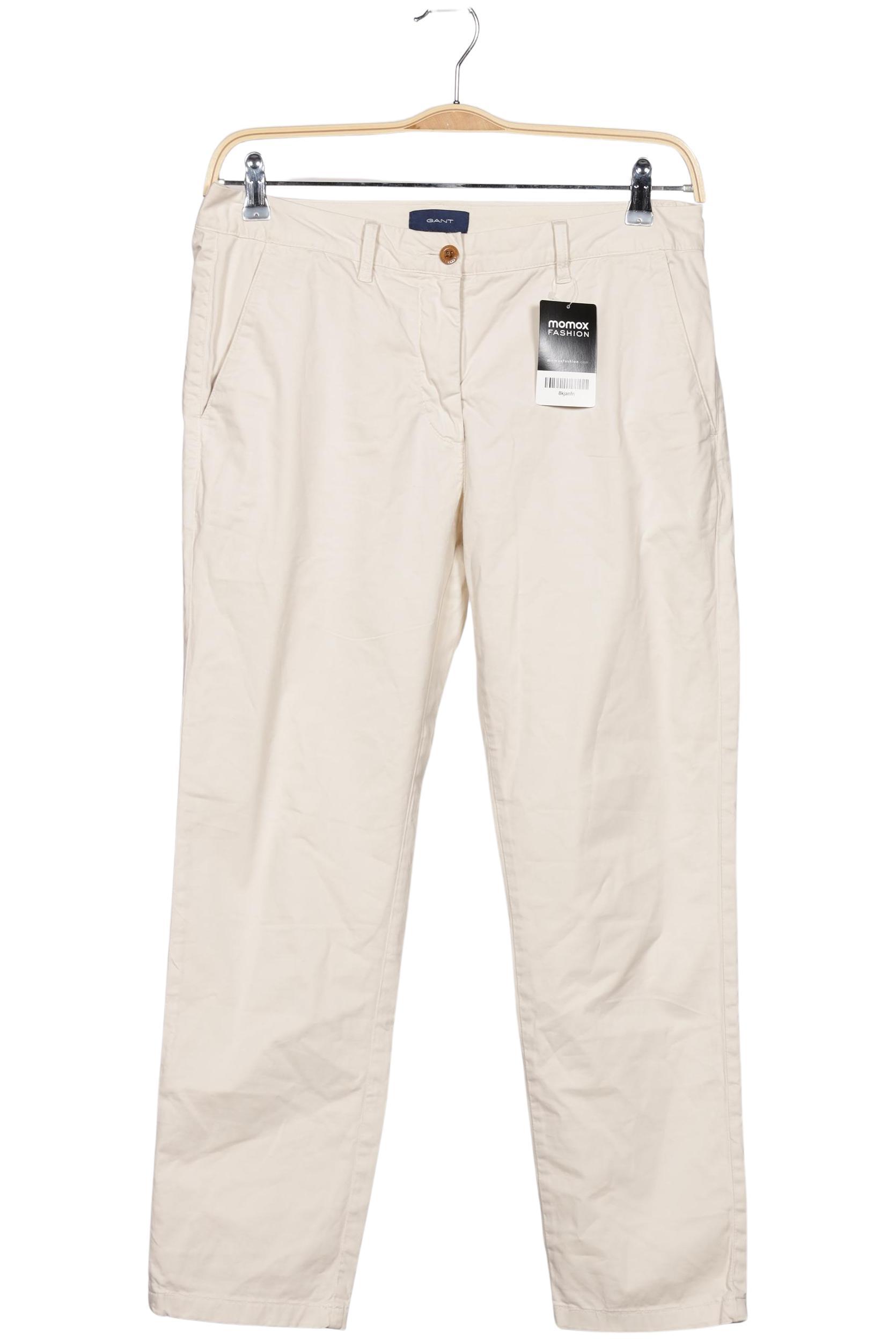 

Gant Damen Stoffhose, cremeweiß, Gr. 40