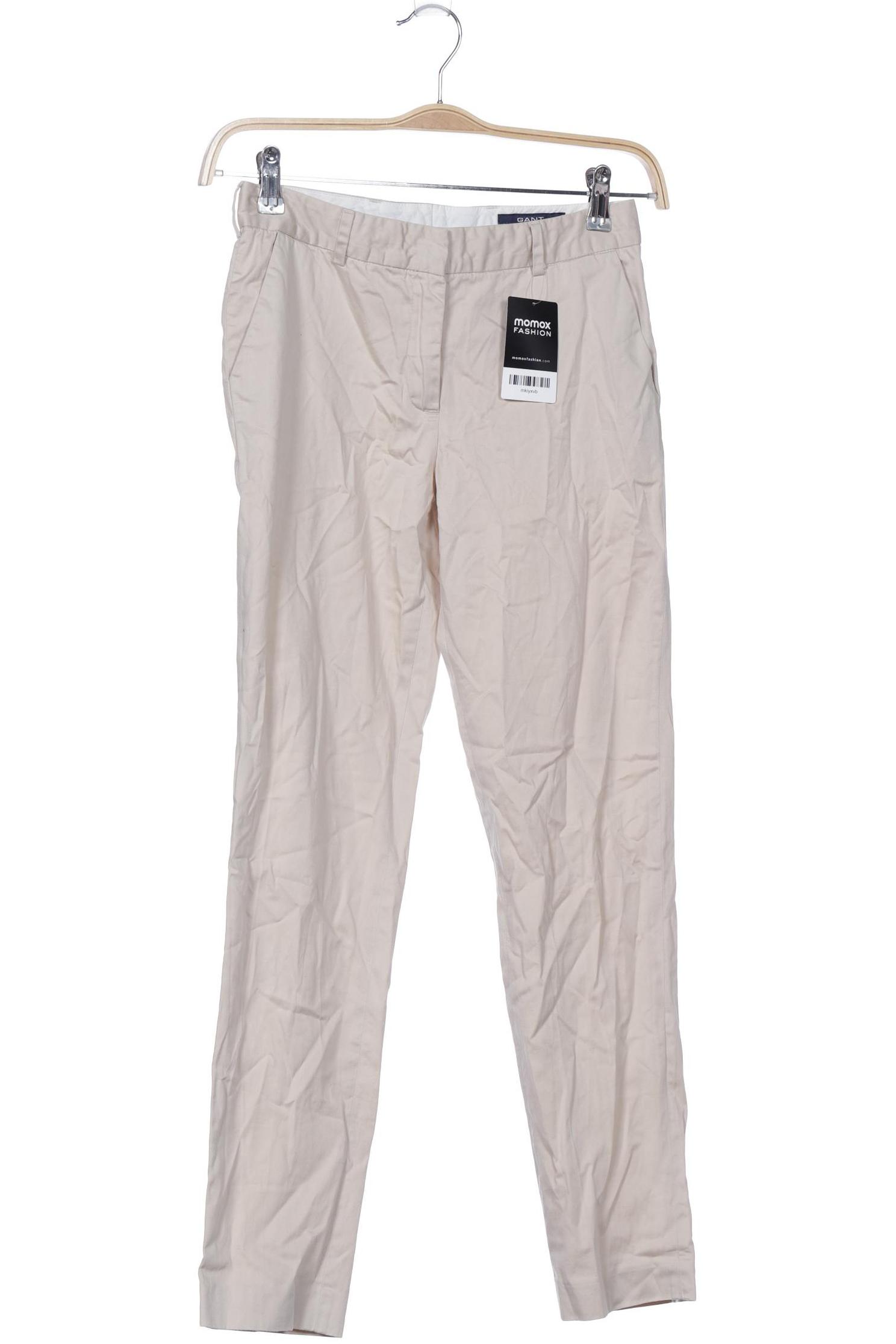 

Gant Damen Stoffhose, beige, Gr. 34