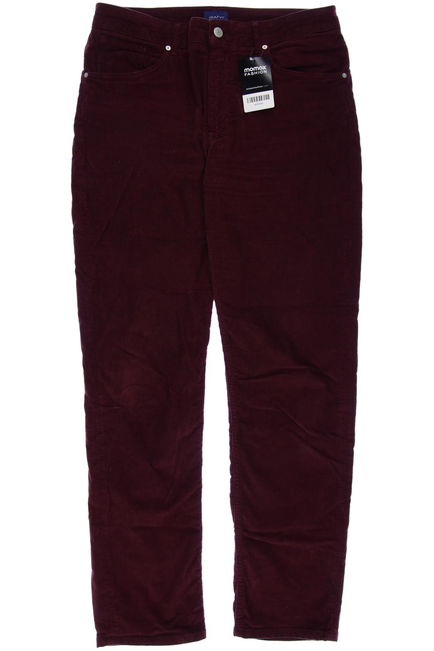 

Gant Damen Stoffhose, bordeaux, Gr. 31