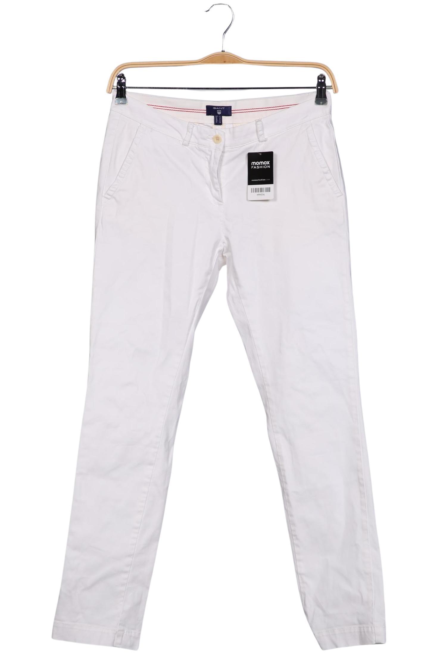 

Gant Damen Stoffhose, weiß, Gr. 36
