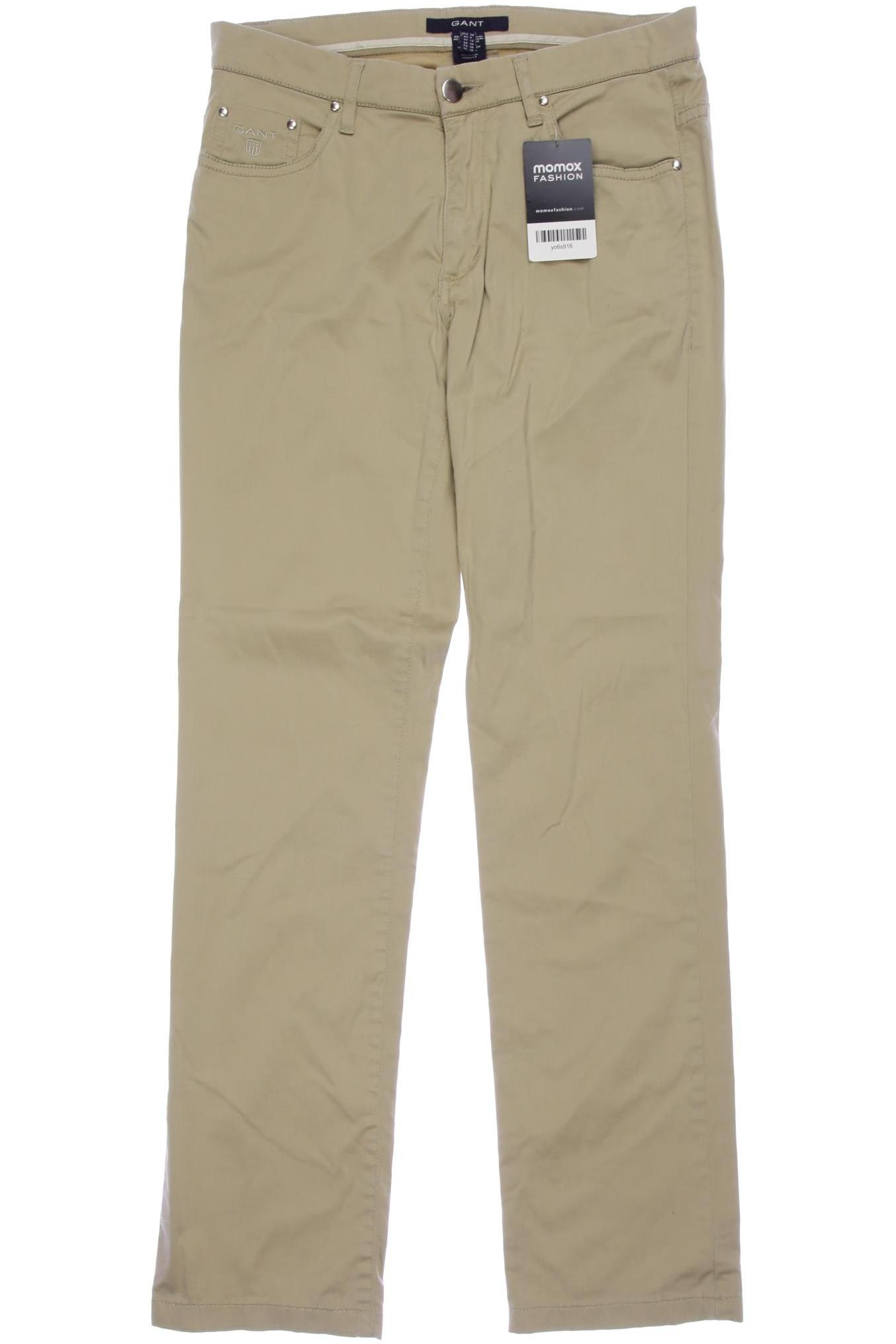 

Gant Damen Stoffhose, beige, Gr. 36