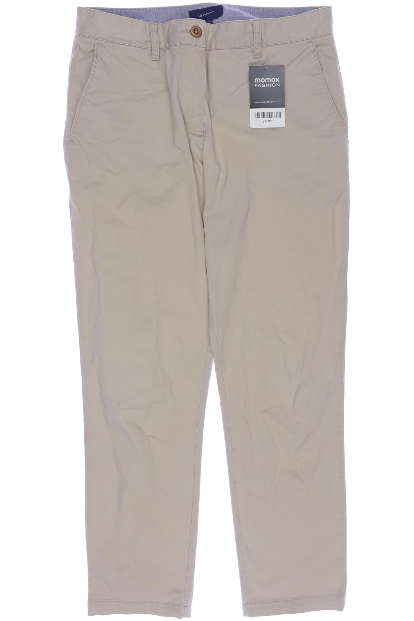 

Gant Damen Stoffhose, beige, Gr. 34