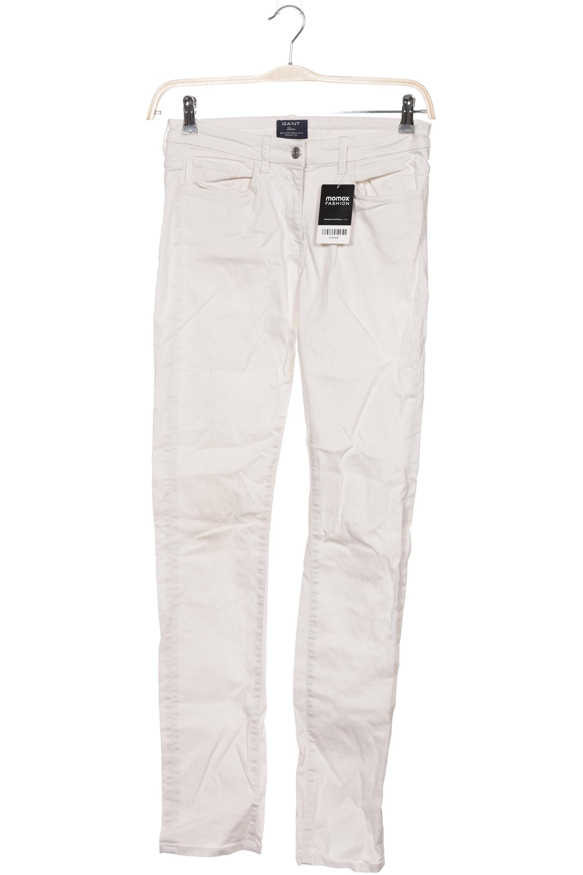 

Gant Damen Stoffhose, weiß, Gr. 28