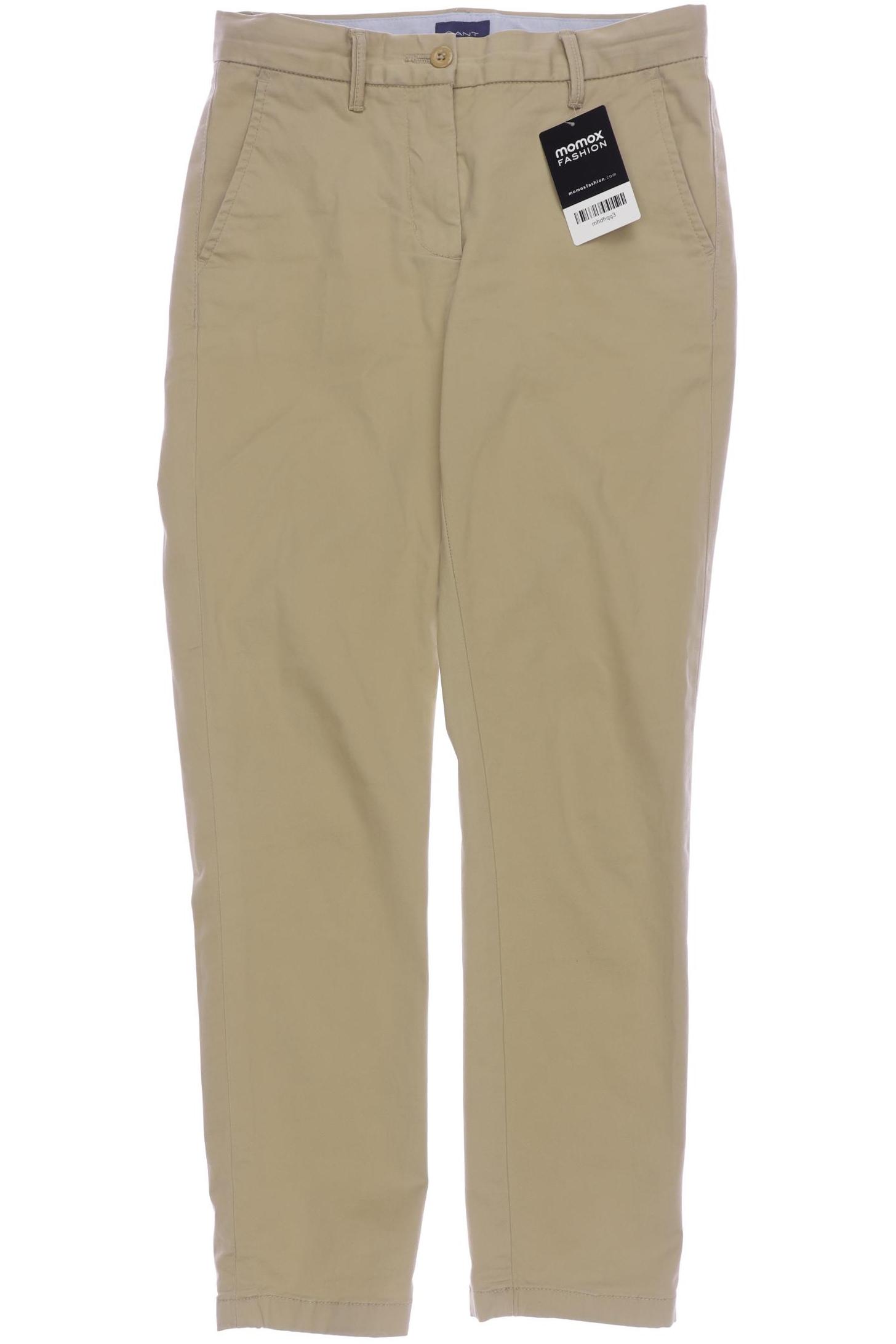 

Gant Damen Stoffhose, beige, Gr. 34