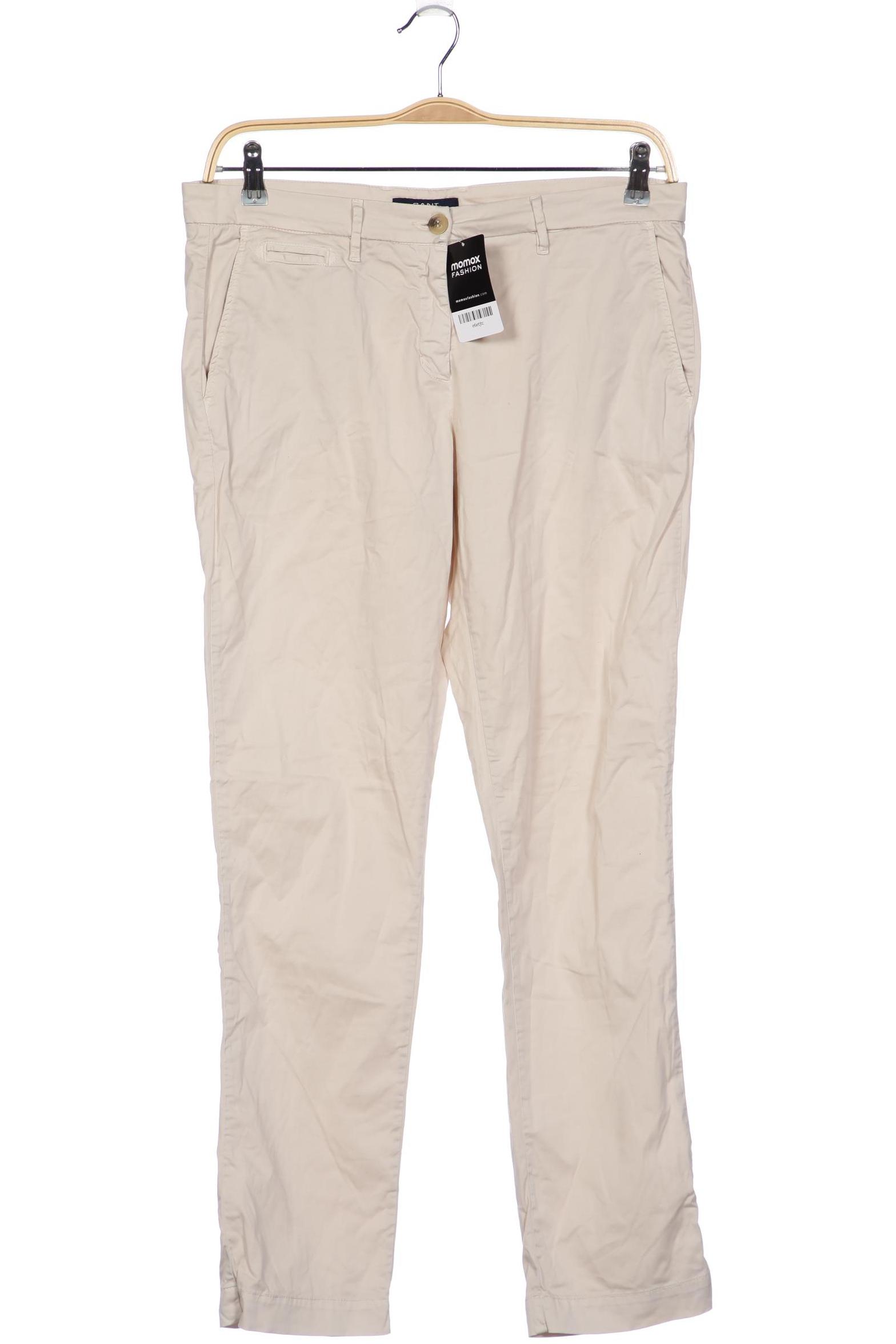 

Gant Damen Stoffhose, cremeweiß, Gr. 42