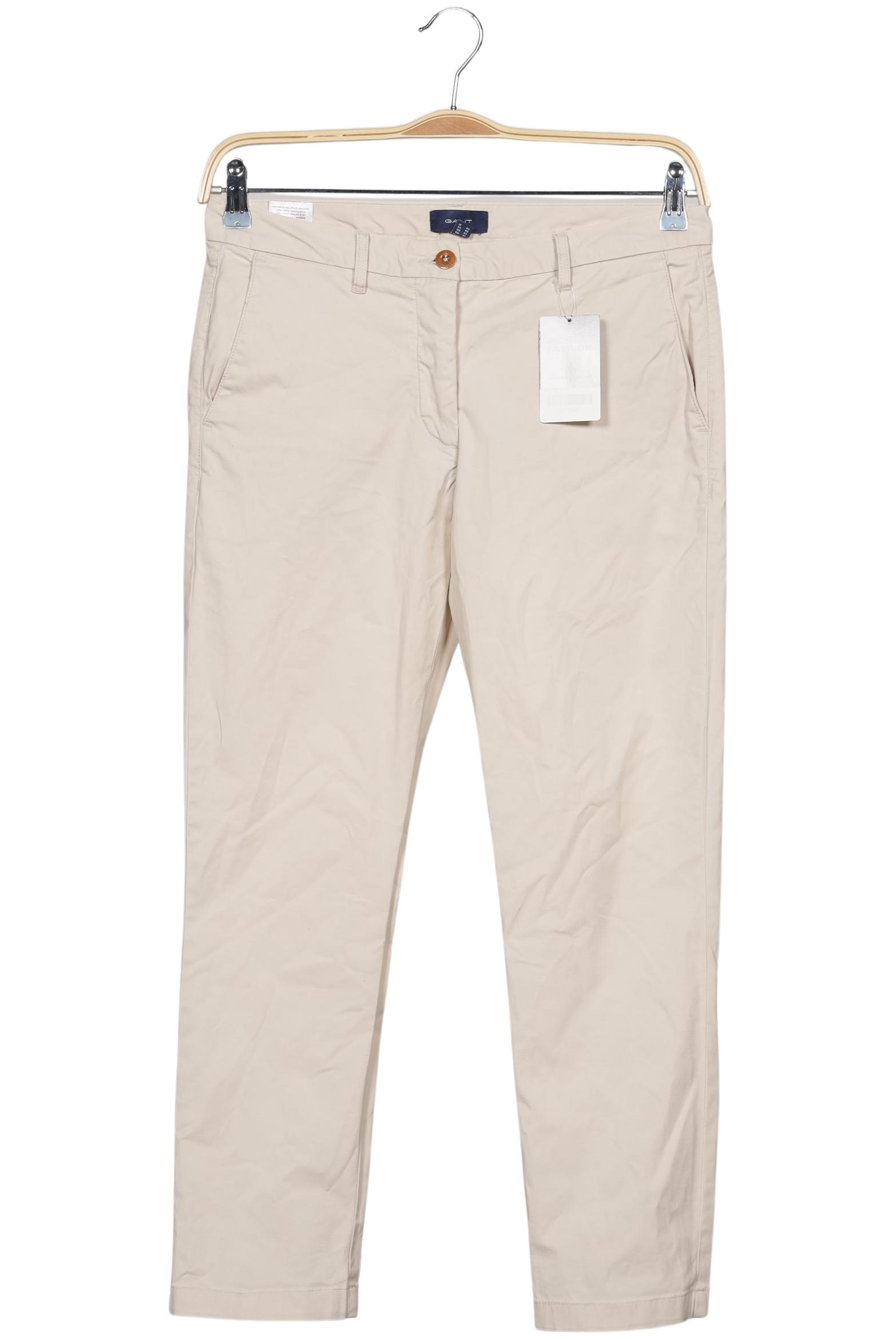 

Gant Damen Stoffhose, cremeweiß, Gr. 38