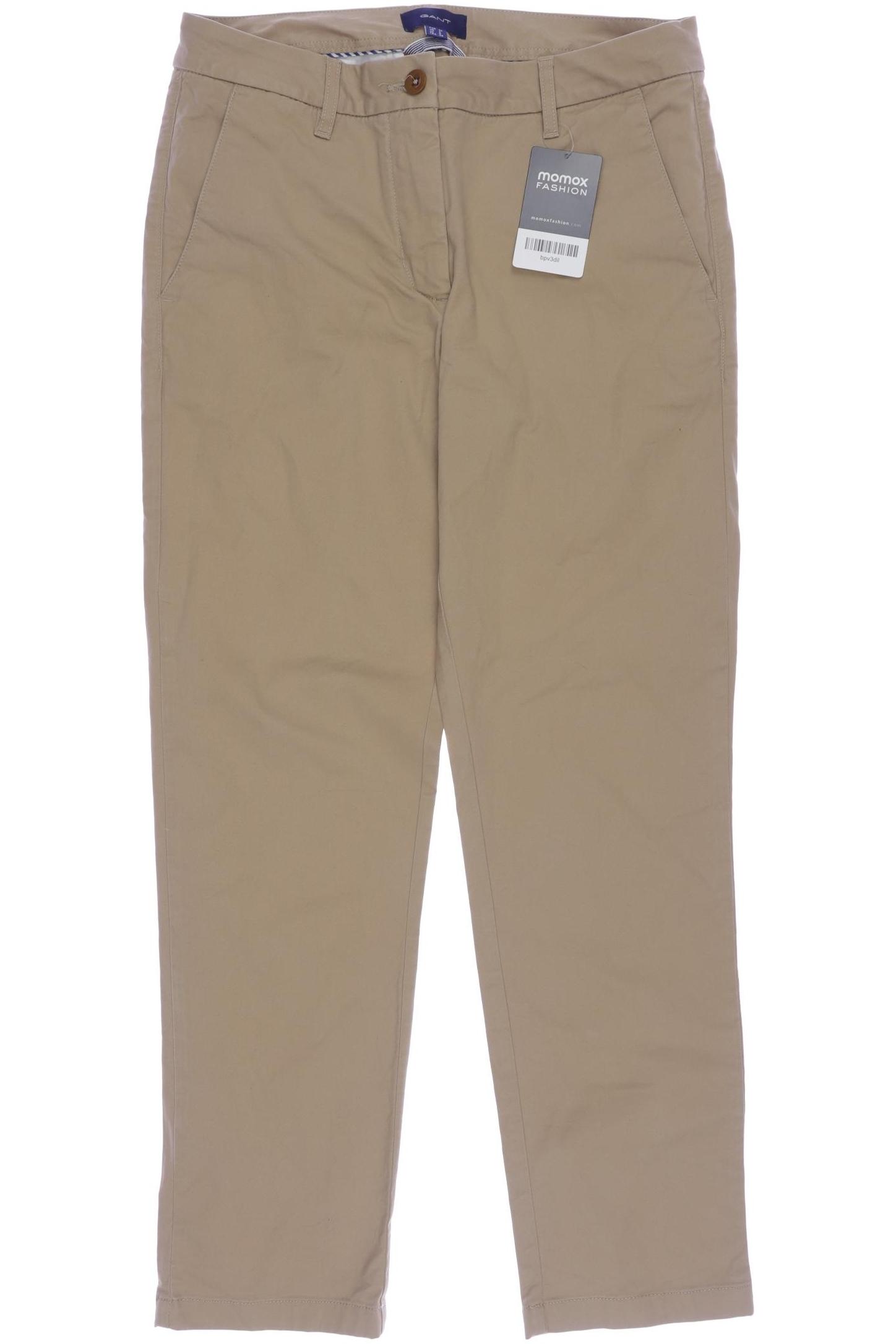 

Gant Damen Stoffhose, beige, Gr. 36