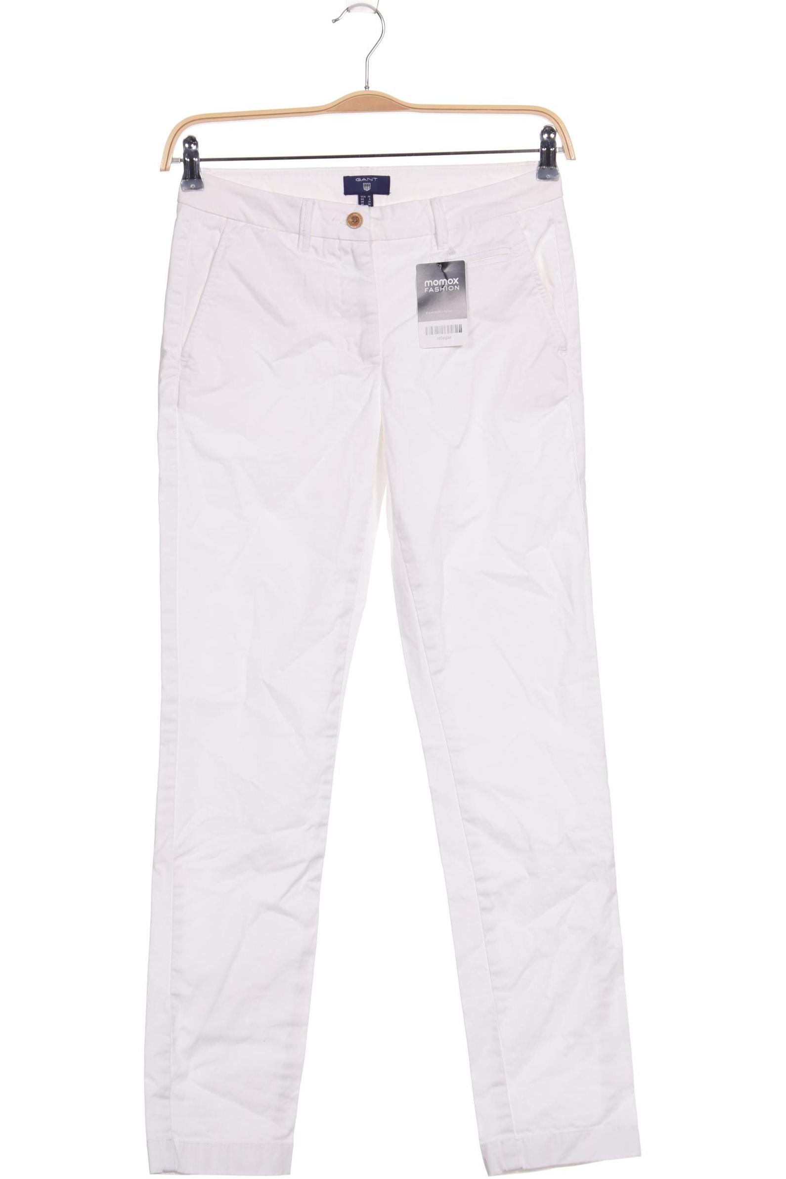 

Gant Damen Stoffhose, weiß, Gr. 36