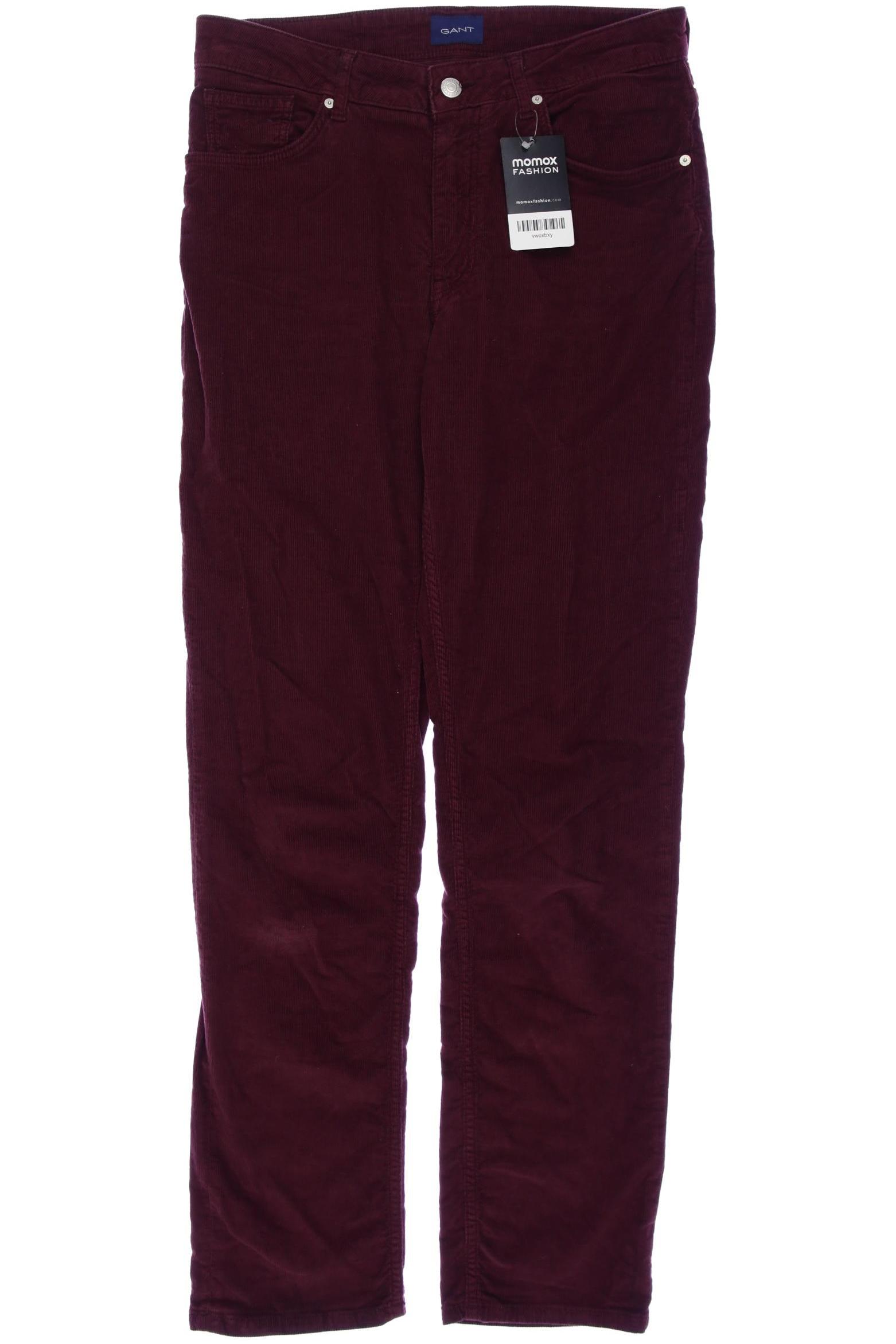 

Gant Damen Stoffhose, bordeaux, Gr. 28