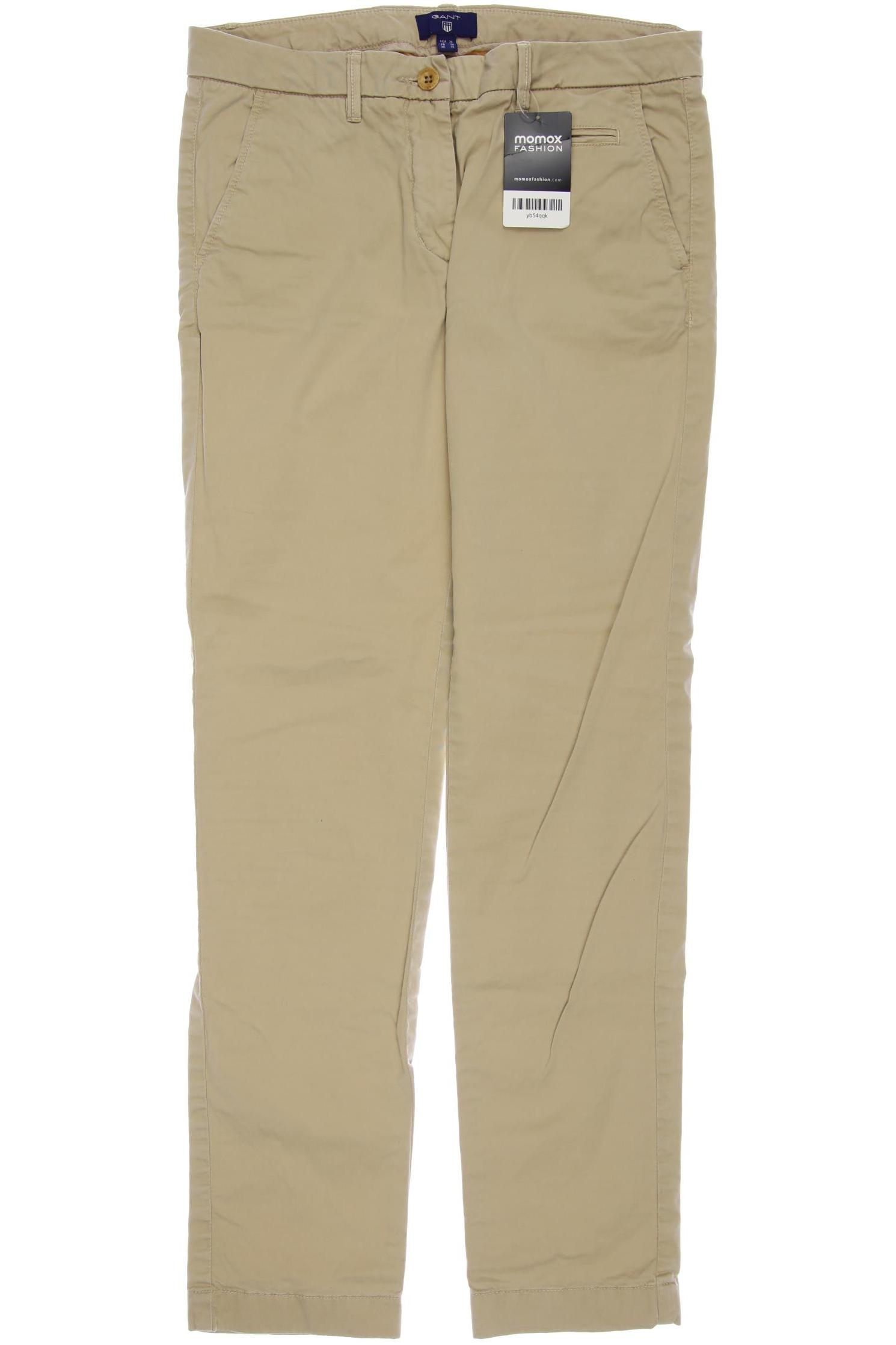 

Gant Damen Stoffhose, beige, Gr. 36