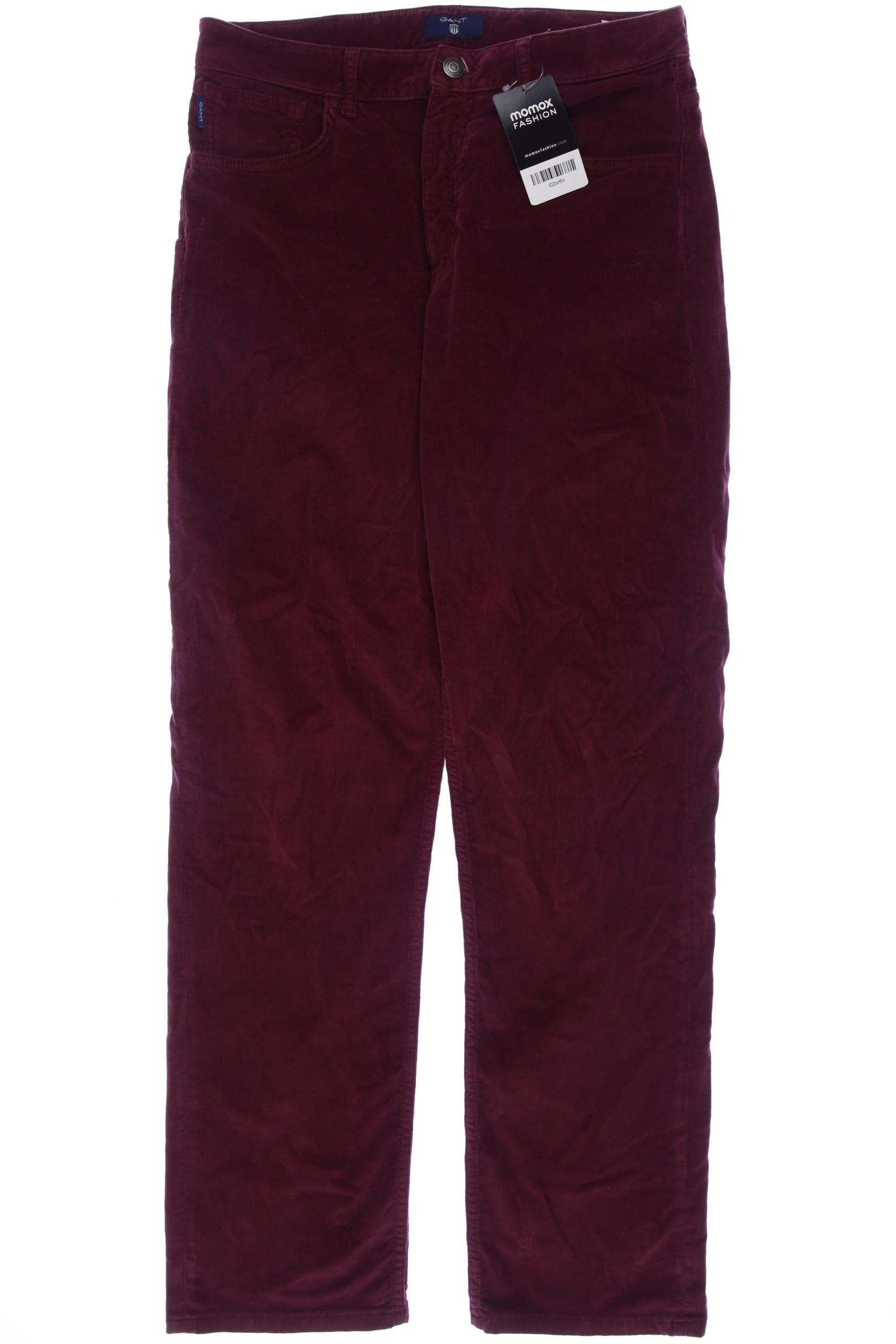 

Gant Damen Stoffhose, bordeaux, Gr. 31
