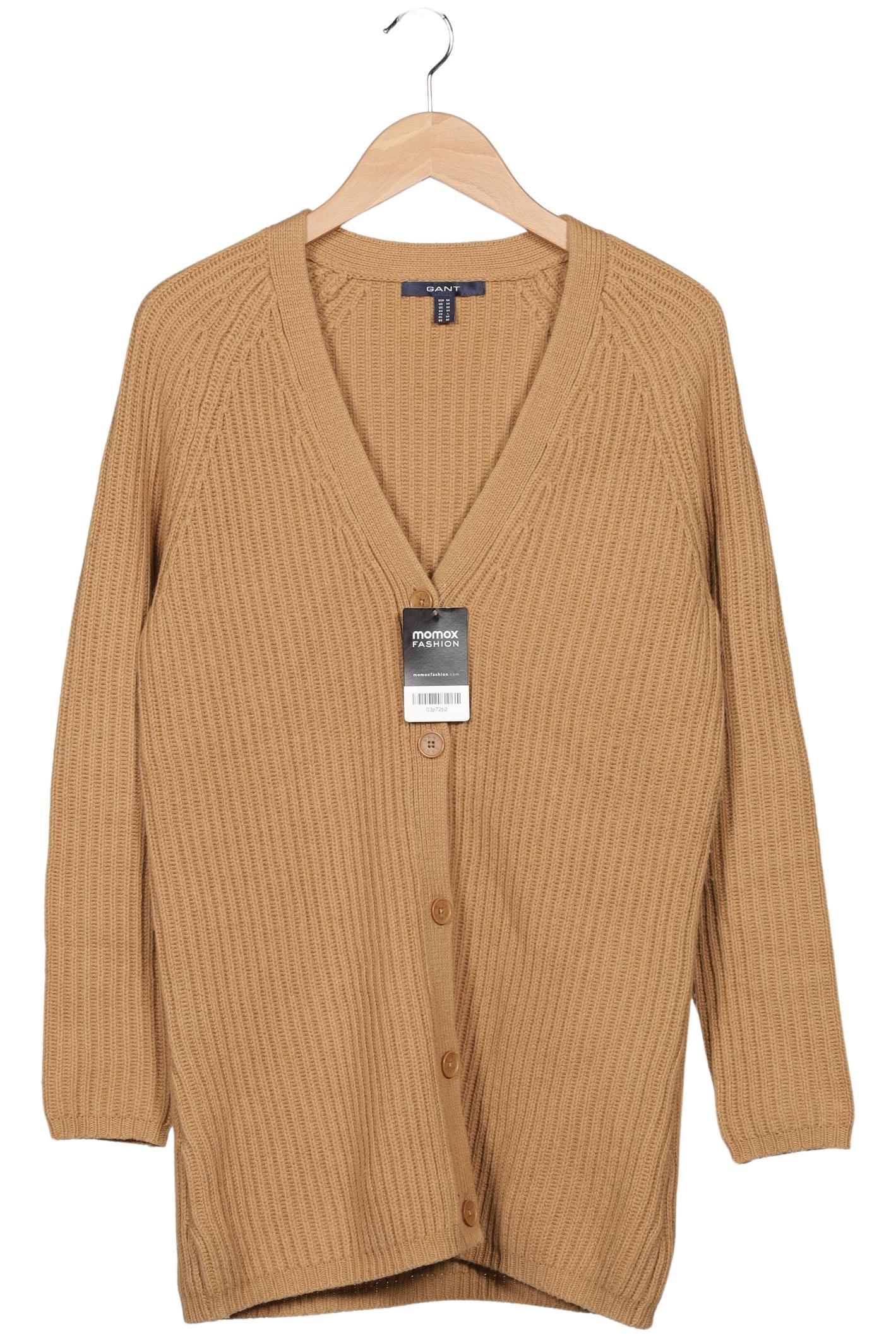 

Gant Damen Strickjacke, beige, Gr. 38