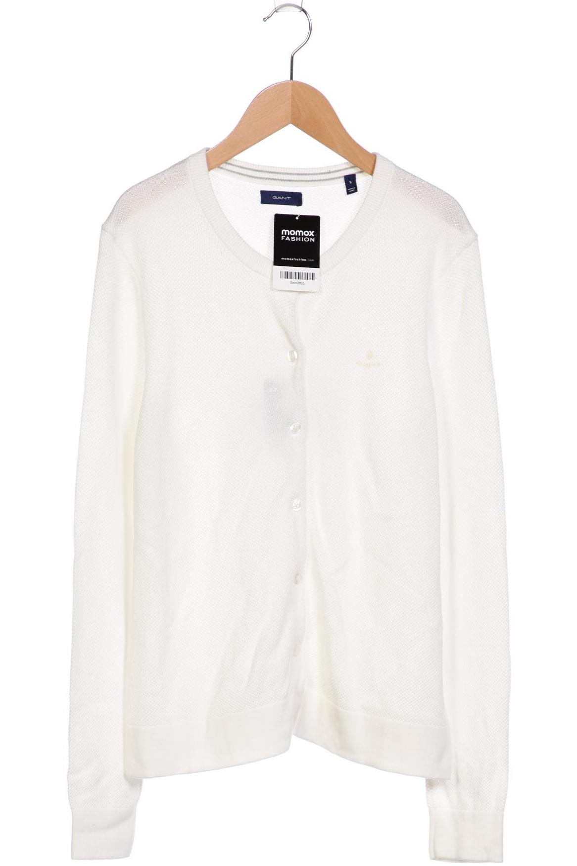 

Gant Damen Strickjacke, weiß, Gr. 36