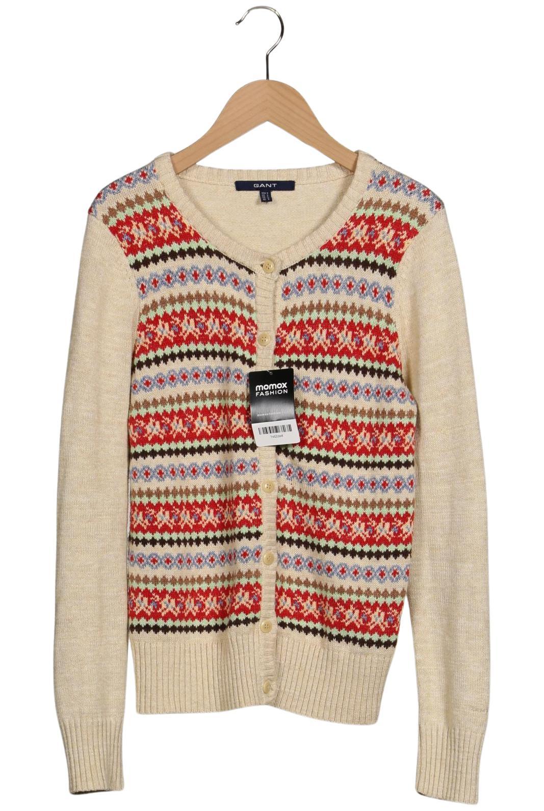 

Gant Damen Strickjacke, beige, Gr. 36