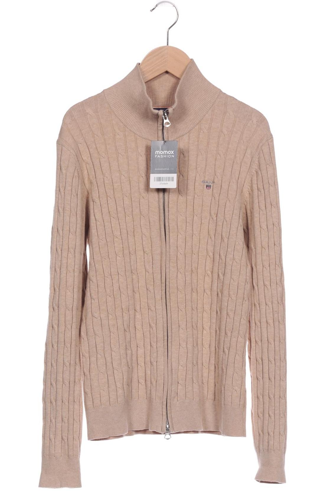 

Gant Damen Strickjacke, beige, Gr. 42