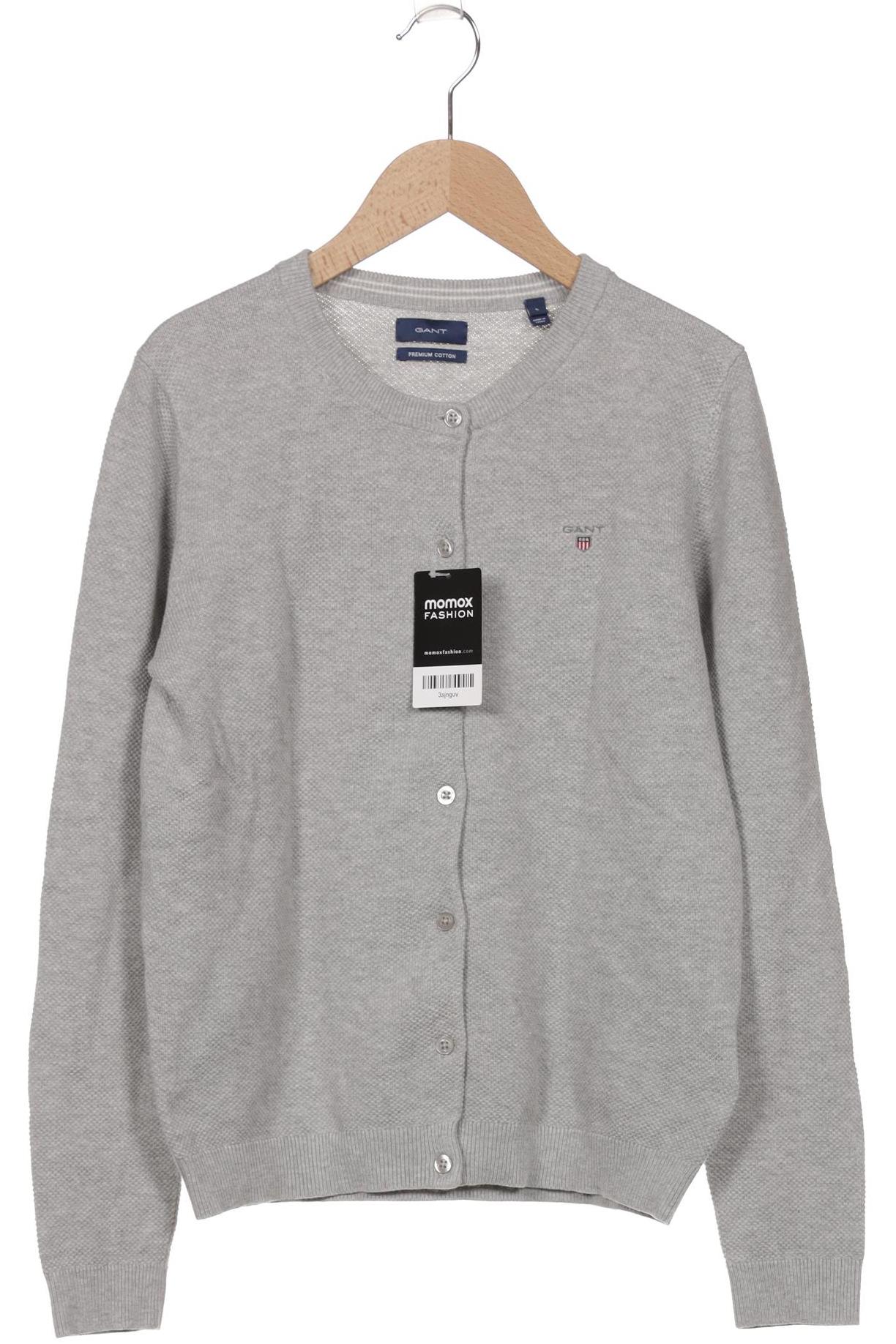 

Gant Damen Strickjacke, grau, Gr. 36
