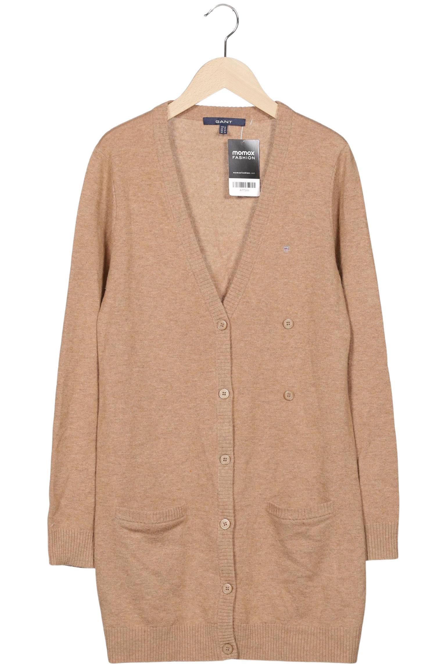 

Gant Damen Strickjacke, beige, Gr. 38