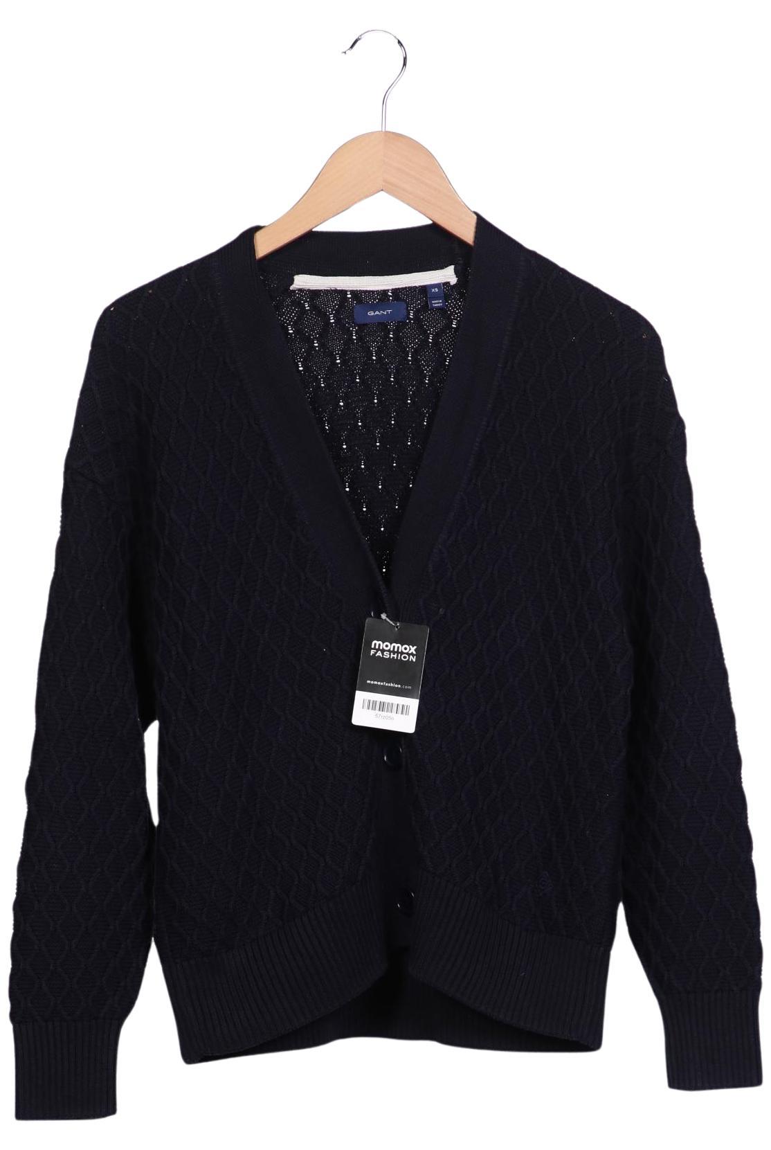 

Gant Damen Strickjacke, marineblau, Gr. 34