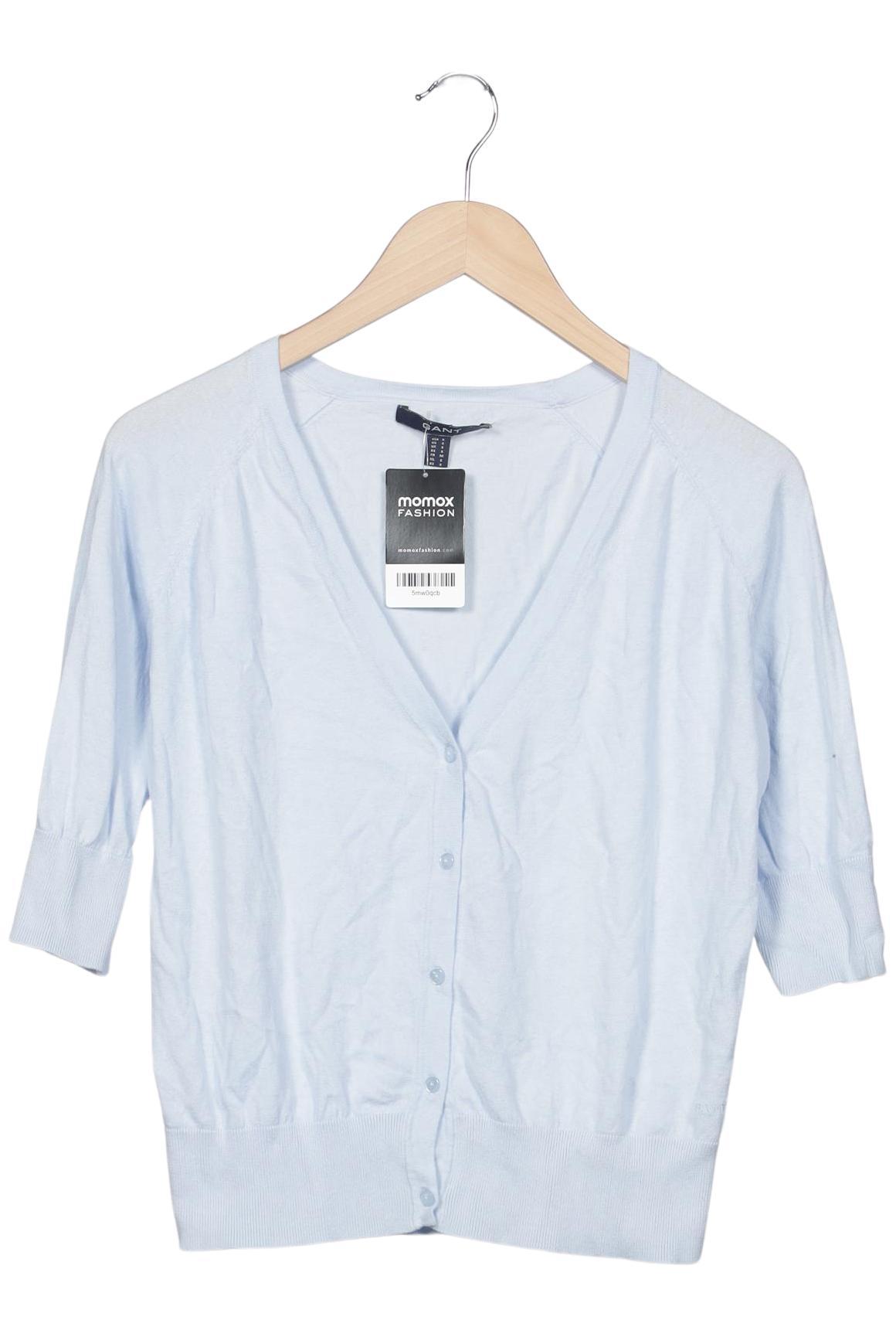 

Gant Damen Strickjacke, hellblau, Gr. 36