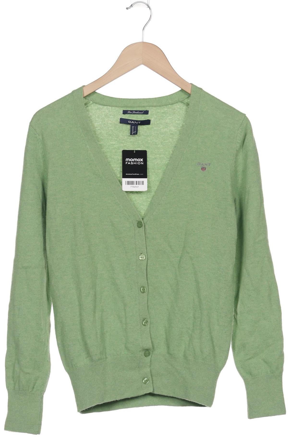 

Gant Damen Strickjacke, grün, Gr. 42