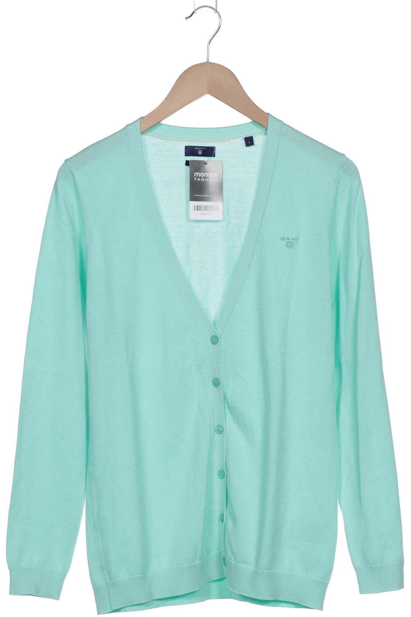 

Gant Damen Strickjacke, hellgrün, Gr. 42