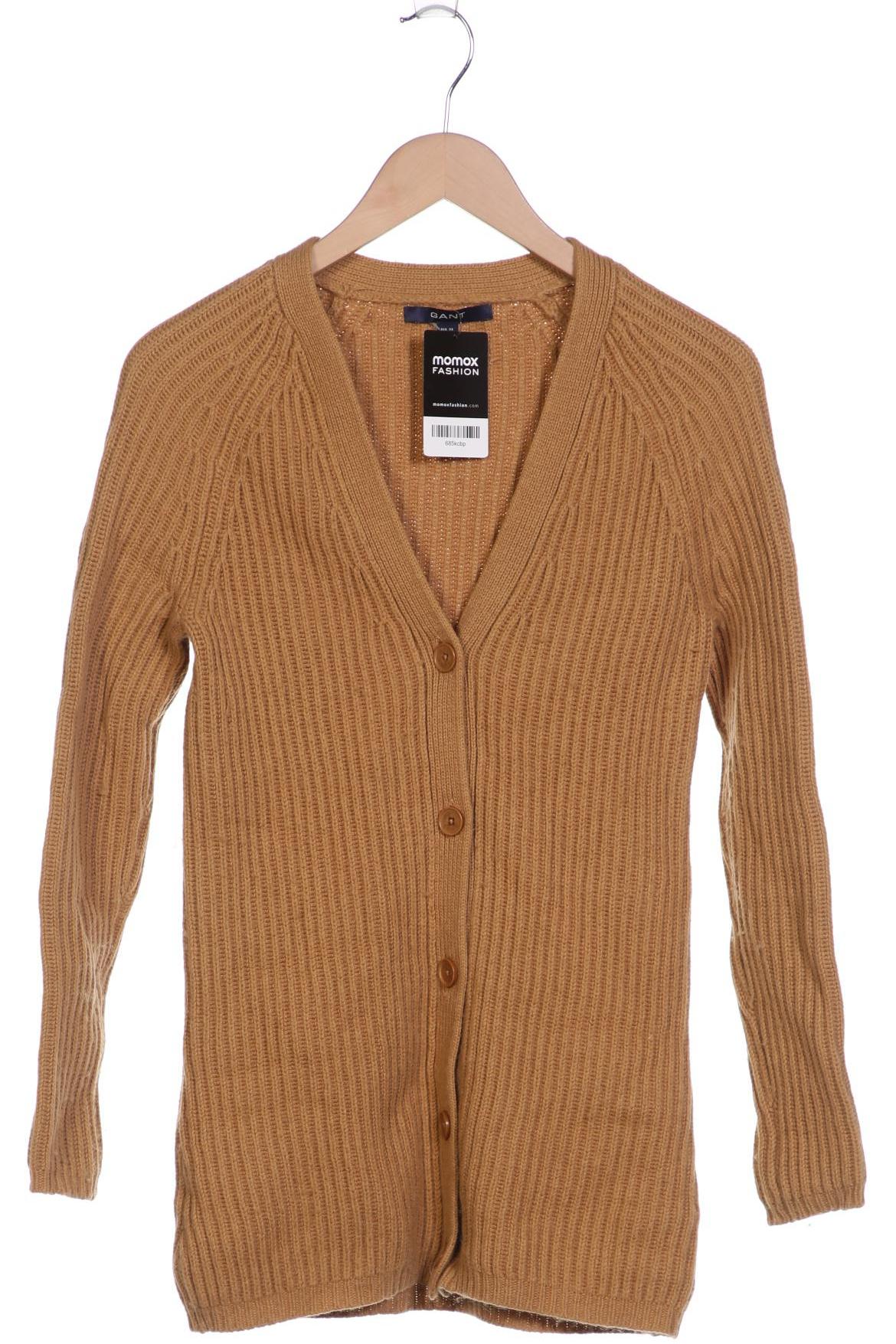 

Gant Damen Strickjacke, beige, Gr. 34