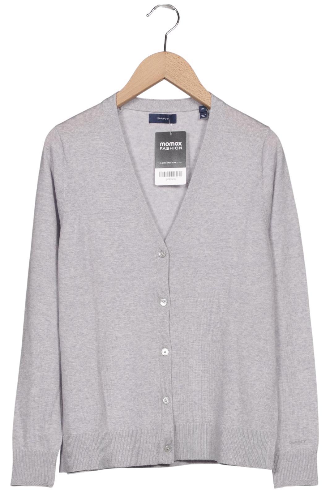 

Gant Damen Strickjacke, grau, Gr. 34