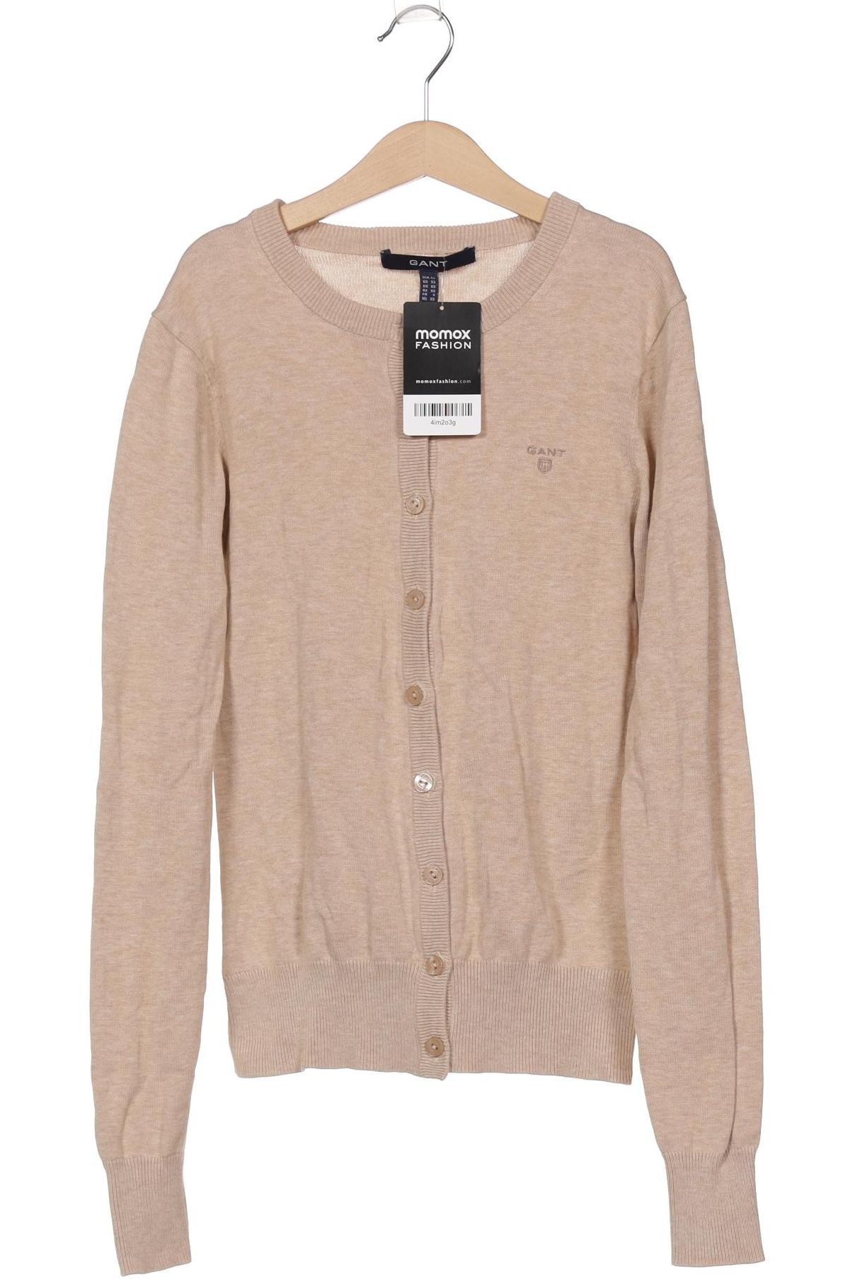 

Gant Damen Strickjacke, beige, Gr. 34