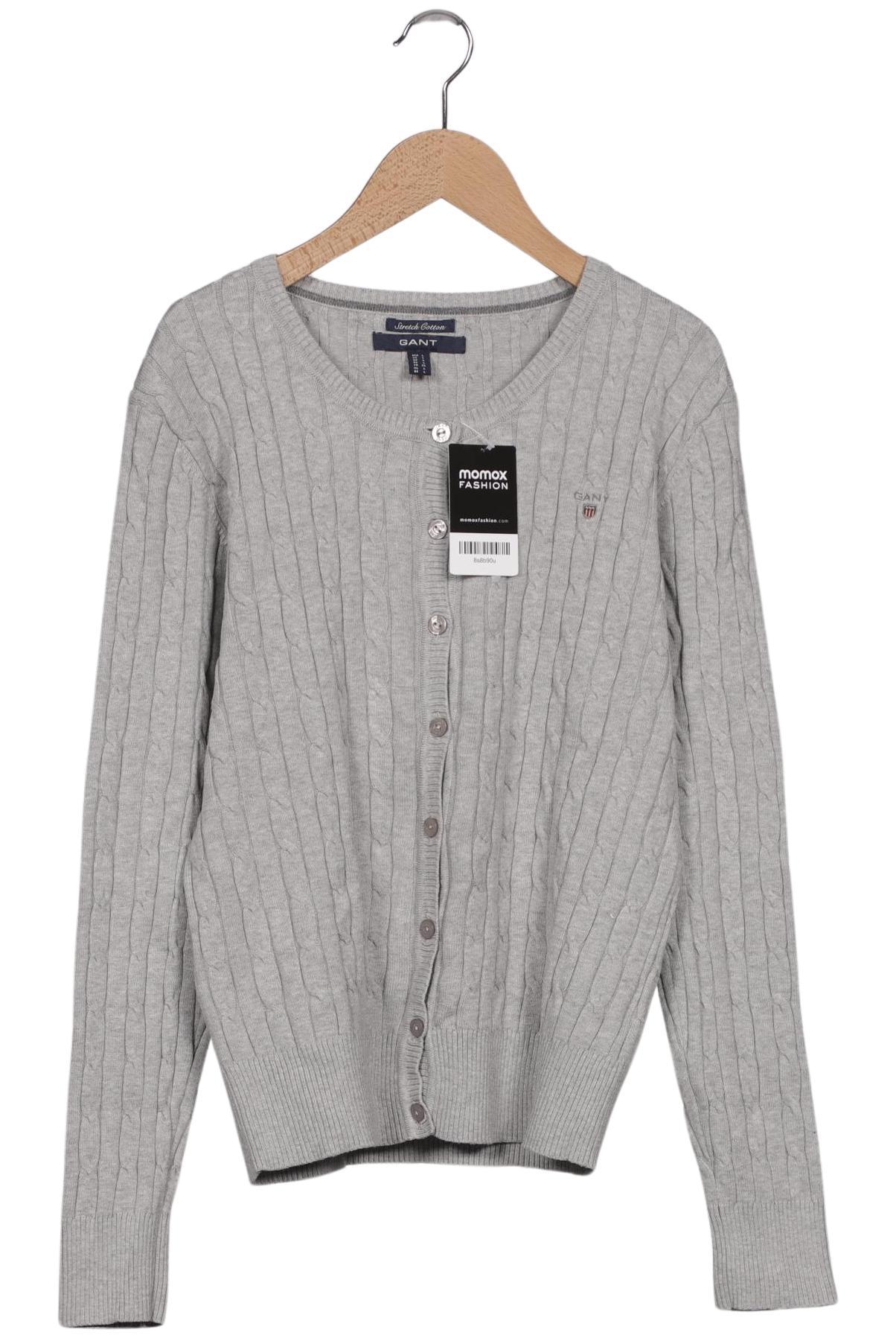

Gant Damen Strickjacke, grau, Gr. 42