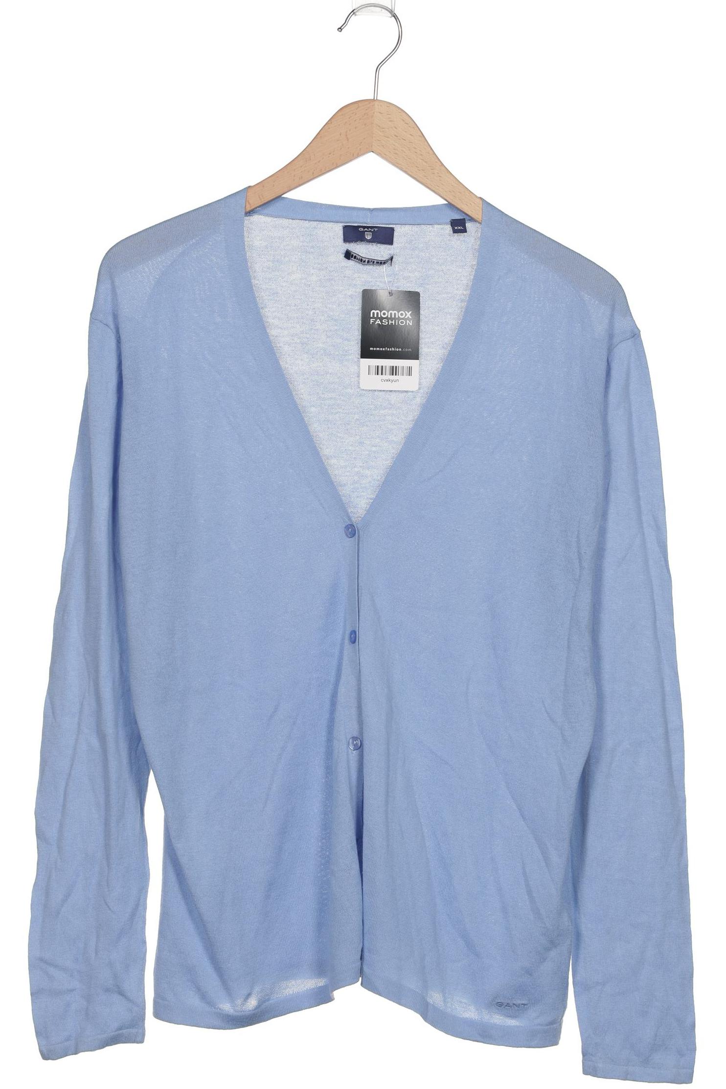 

Gant Damen Strickjacke, blau, Gr. 46