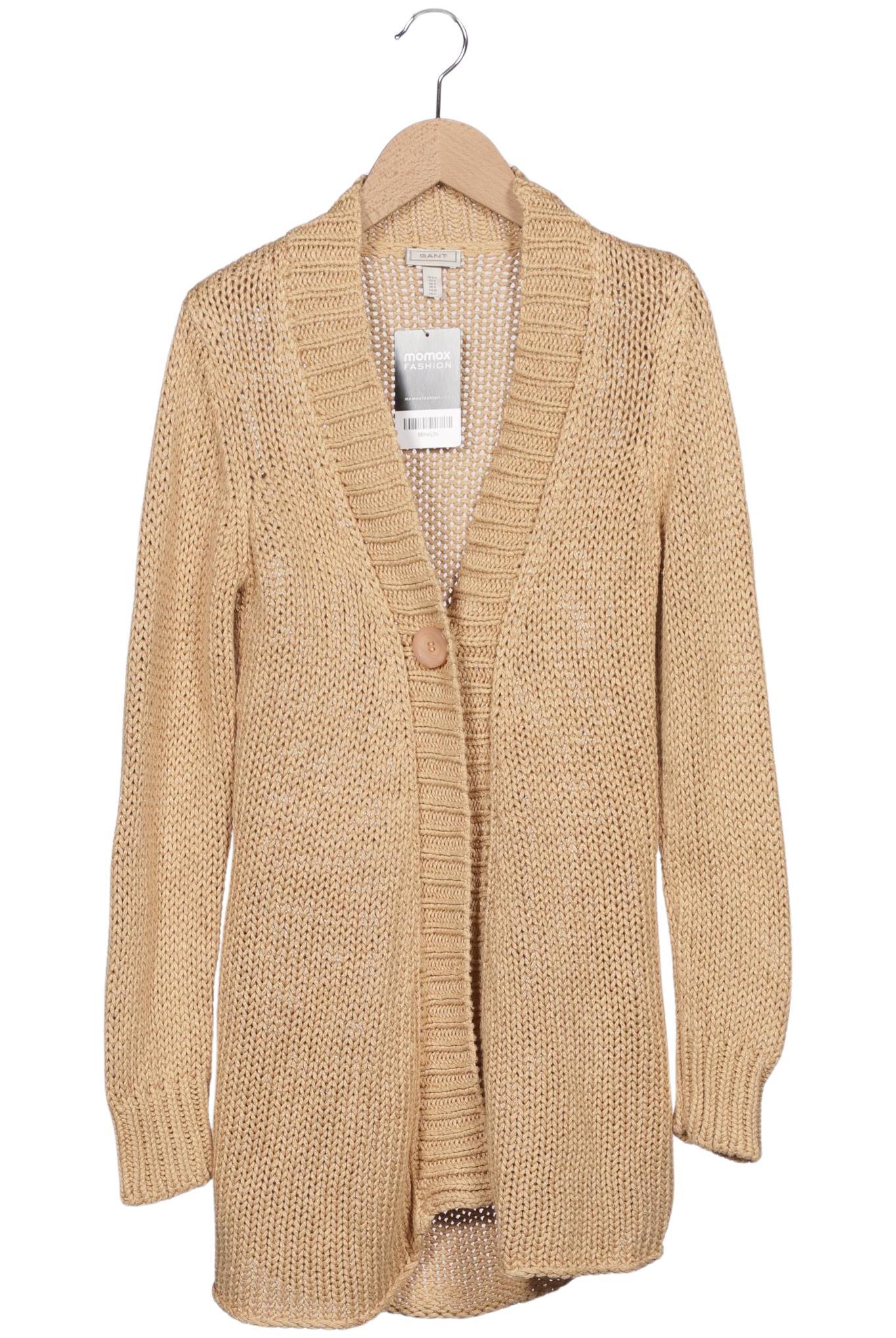 

Gant Damen Strickjacke, beige, Gr. 36