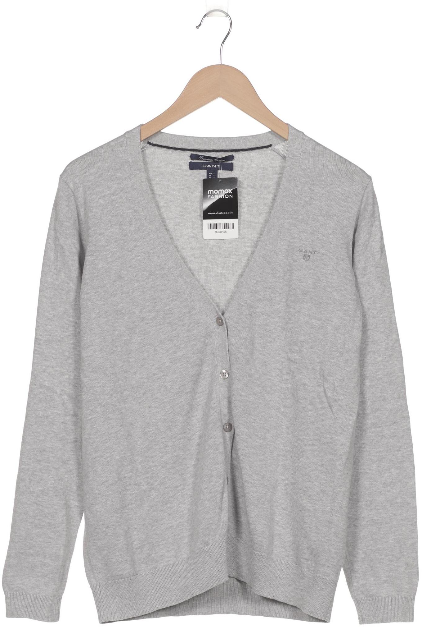 

Gant Damen Strickjacke, grau, Gr. 42