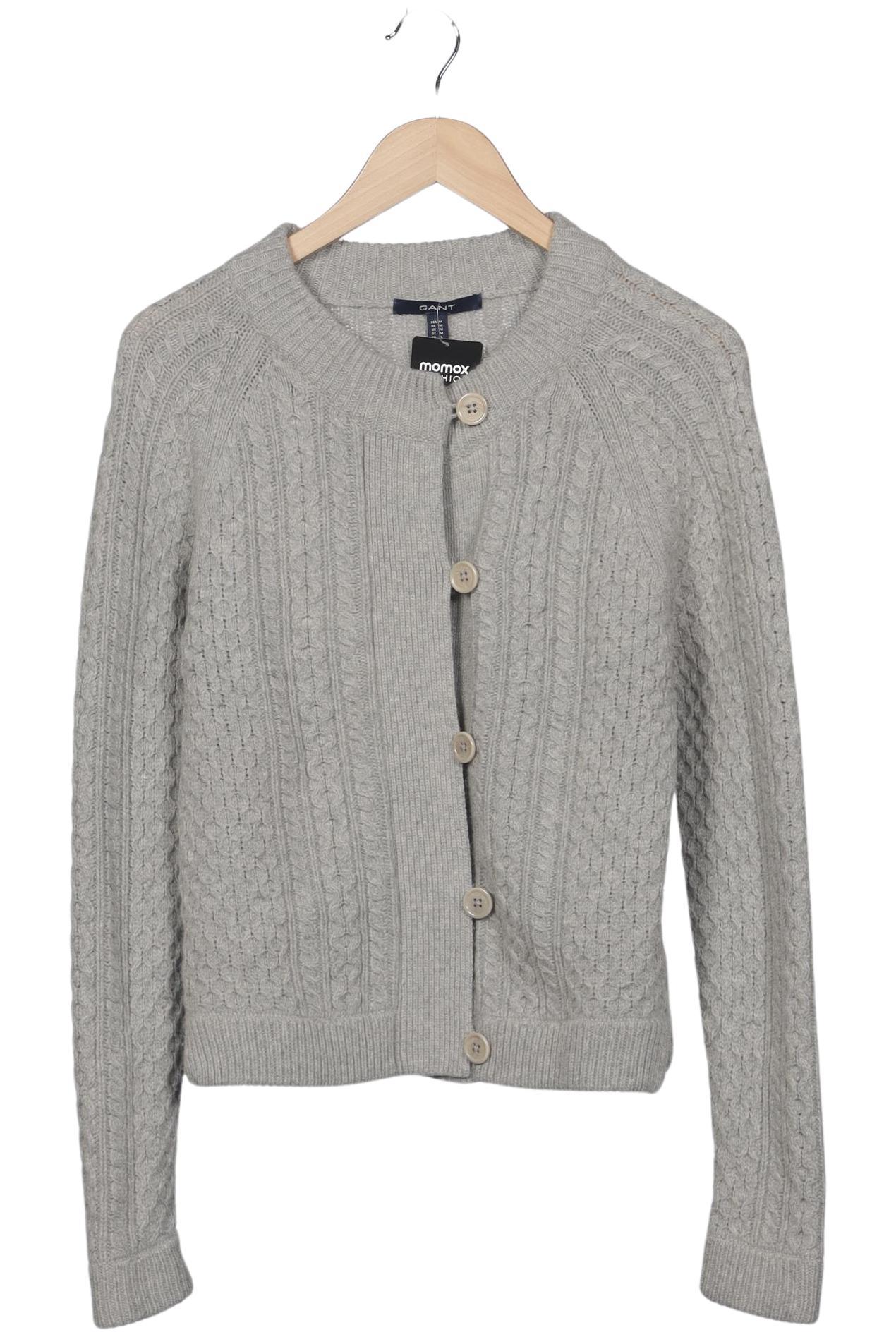

Gant Damen Strickjacke, grau, Gr. 38