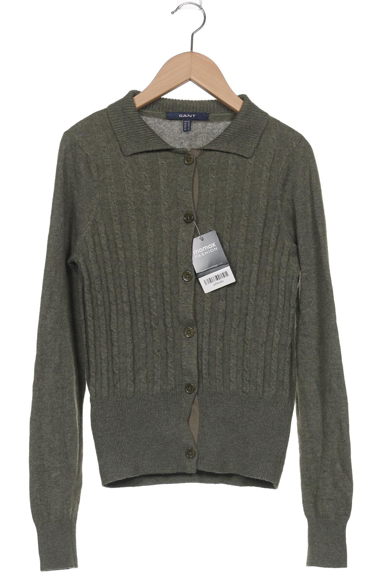 

Gant Damen Strickjacke, grün, Gr. 34