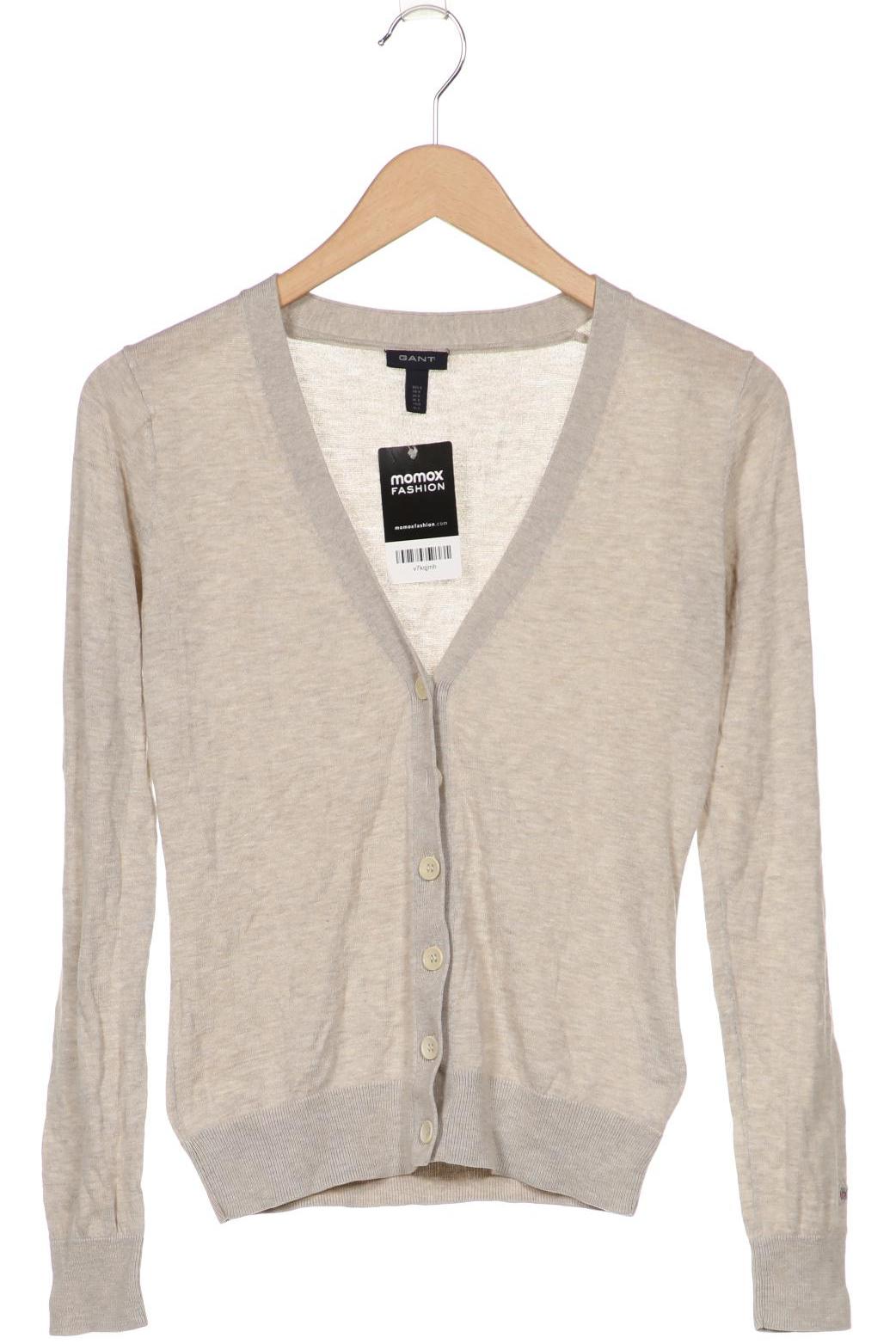 

Gant Damen Strickjacke, beige, Gr. 36