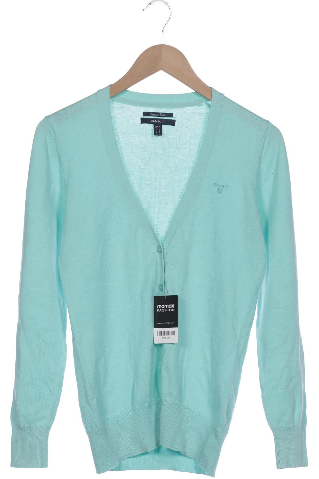 

Gant Damen Strickjacke, türkis, Gr. 38
