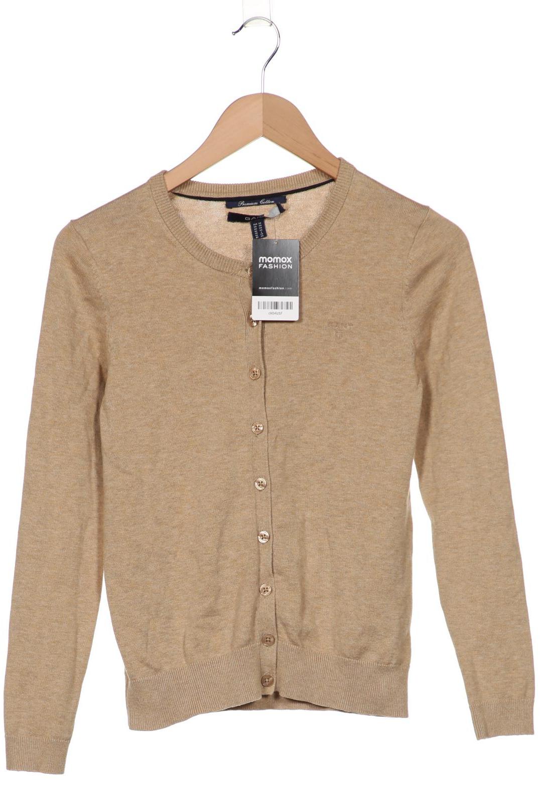 

Gant Damen Strickjacke, beige, Gr. 34