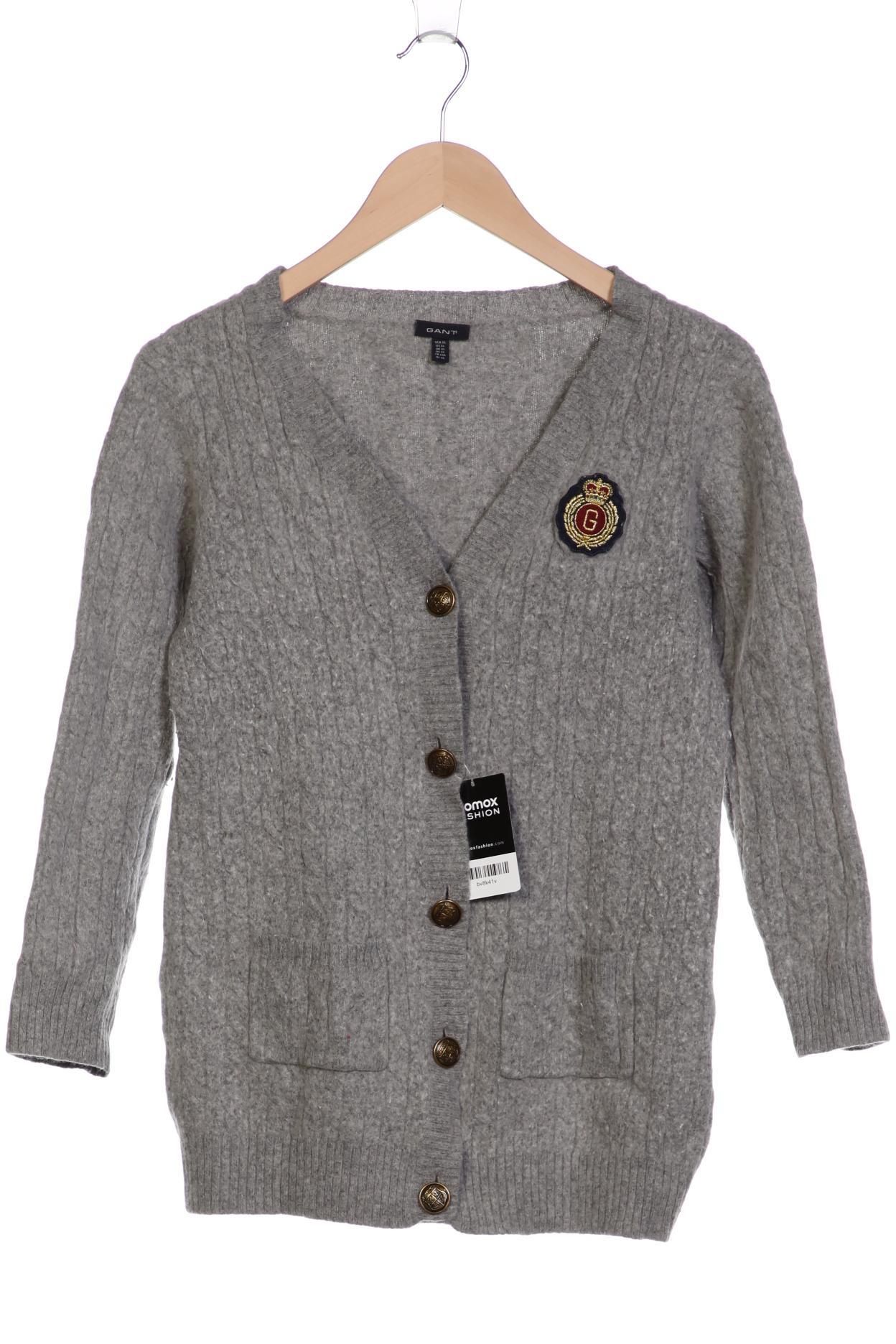 

Gant Damen Strickjacke, grau, Gr. 44