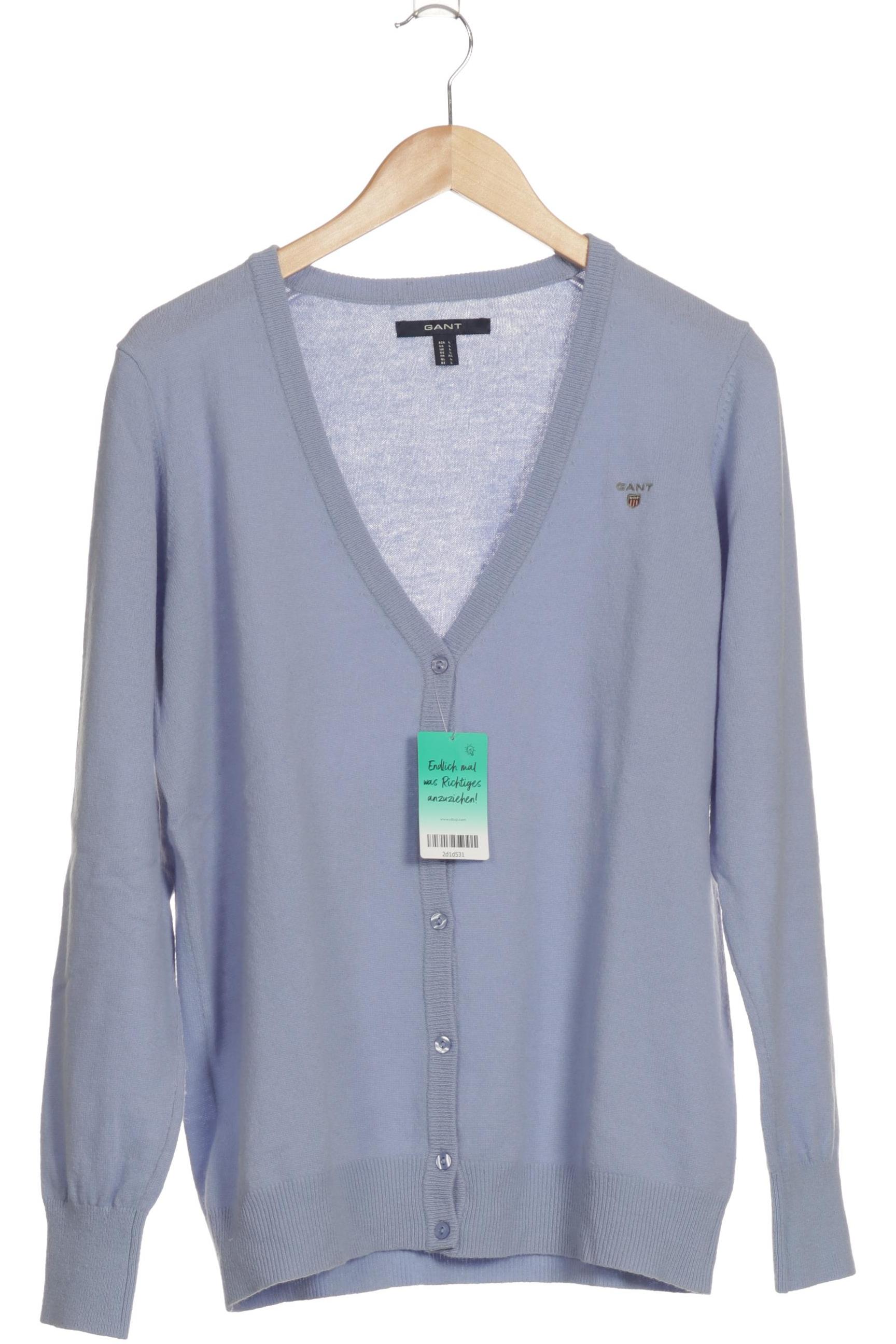 

Gant Damen Strickjacke, blau, Gr. 42