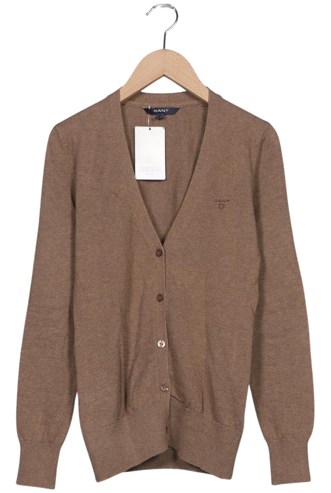 

Gant Damen Strickjacke, braun, Gr. 34